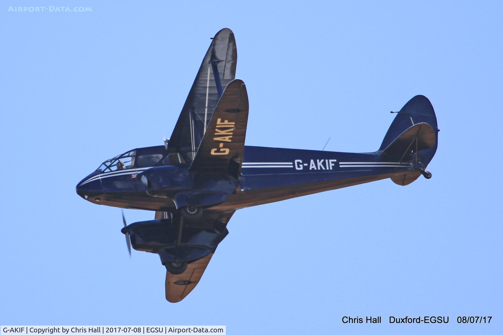 G-AKIF, 1944 De Havilland DH-89A Dominie/Dragon Rapide C/N 6838, Duxford