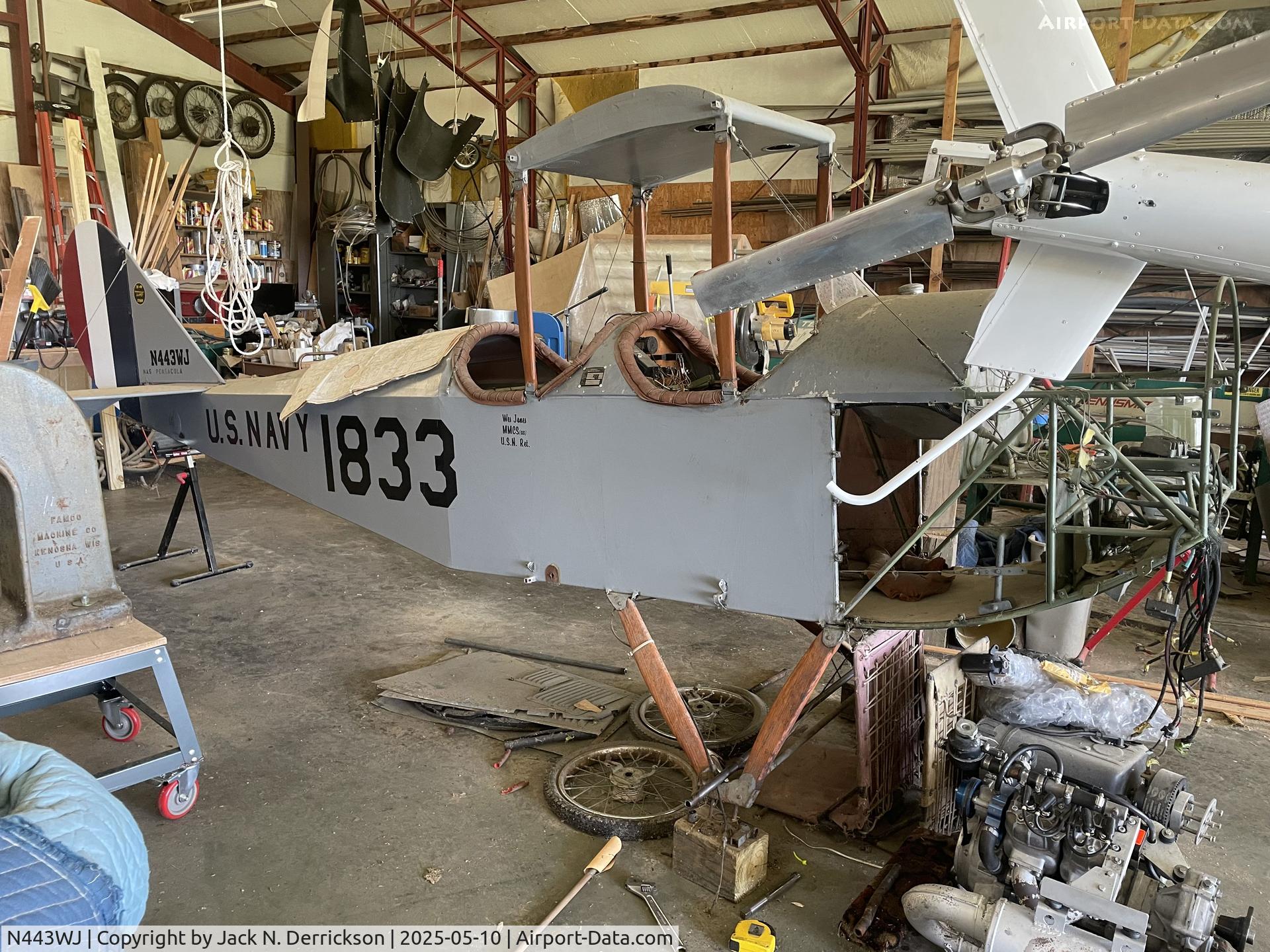N443WJ, 2002 Curtiss JN-4 Jenny Replica C/N WES01, Jenny at Wes Mar Aerodrome