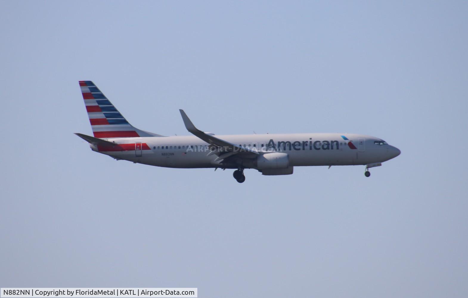 N882NN, 2011 Boeing 737-823 C/N 33221, AAL 738 zx dfw-atl