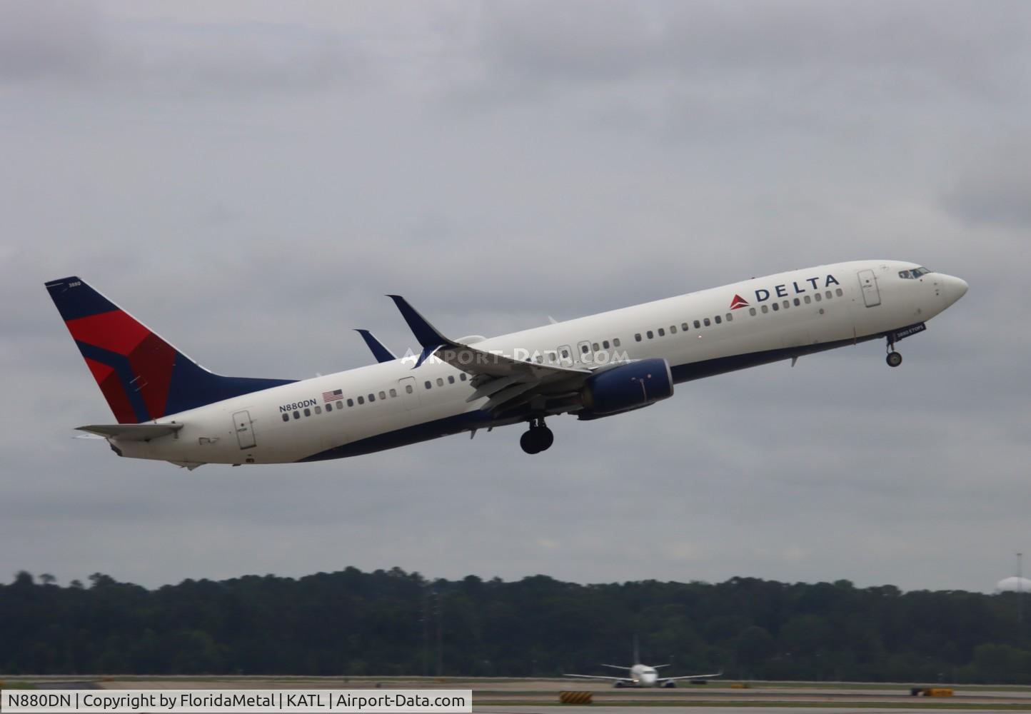 N880DN, Boeing 737-900ER C/N 31991, DAL 739 zx atl-puj, mdpc