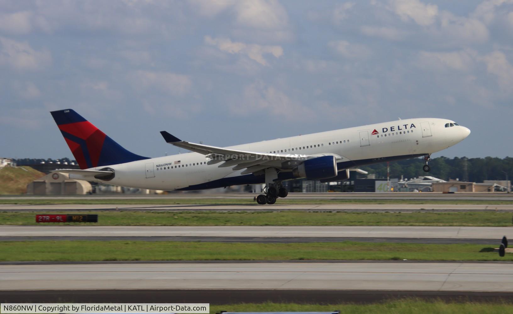 N860NW, 2006 Airbus A330-223 C/N 778, DAL A332 zx atl-fra, eddf