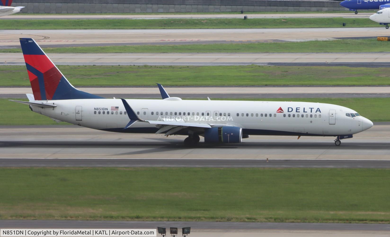 N851DN, 2016 Boeing 737-932/ER C/N 31962, DAL 739 zx ewr-atl
