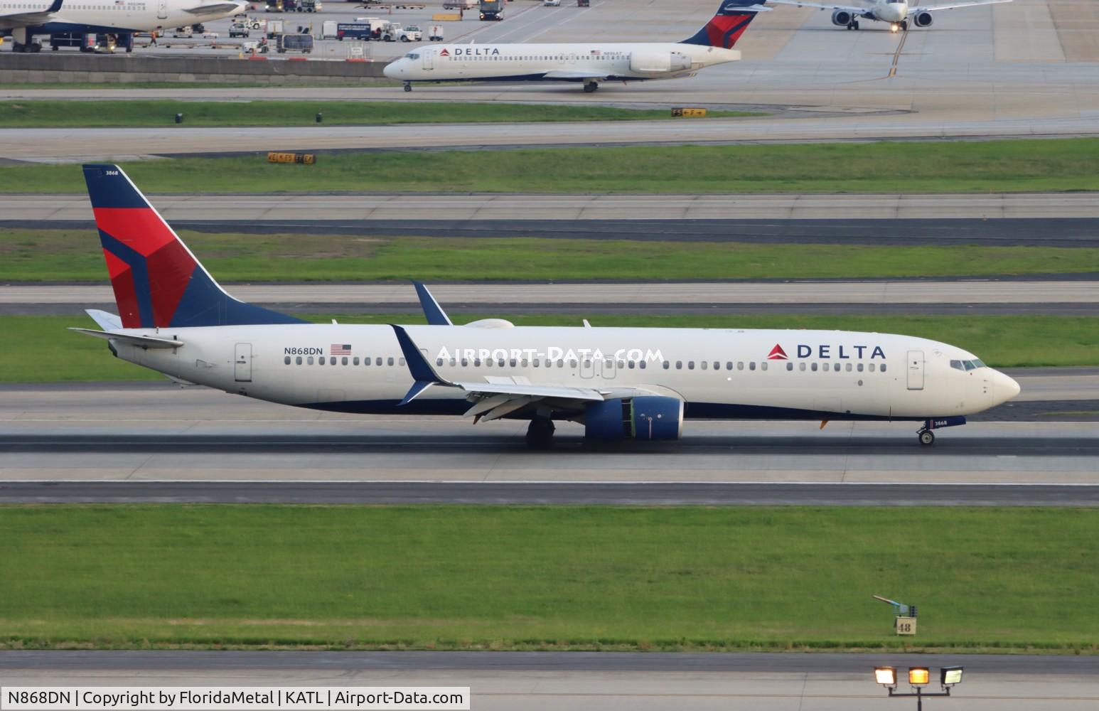 N868DN, 2016 Boeing 737-932/ER C/N 31978, DAL 739 zx tys-atl