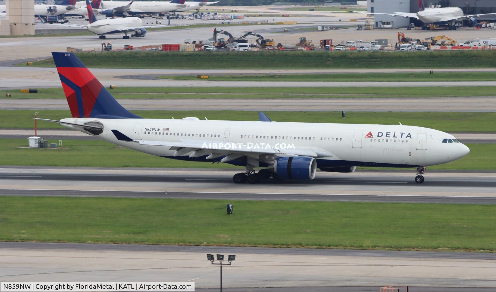 N859NW, 2006 Airbus A330-223 C/N 0722, DAL A332 zx fra, eddf-atl
