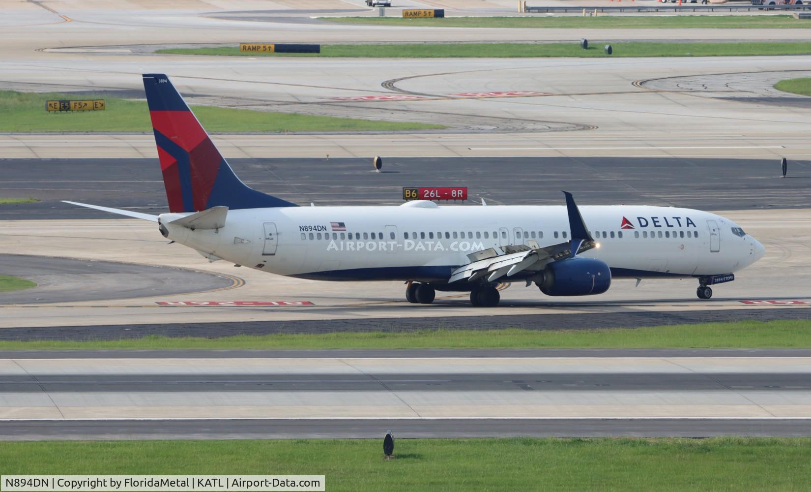 N894DN, 2018 Boeing 737-932/ER C/N 62776, DAL 739 zx yyz-atl
