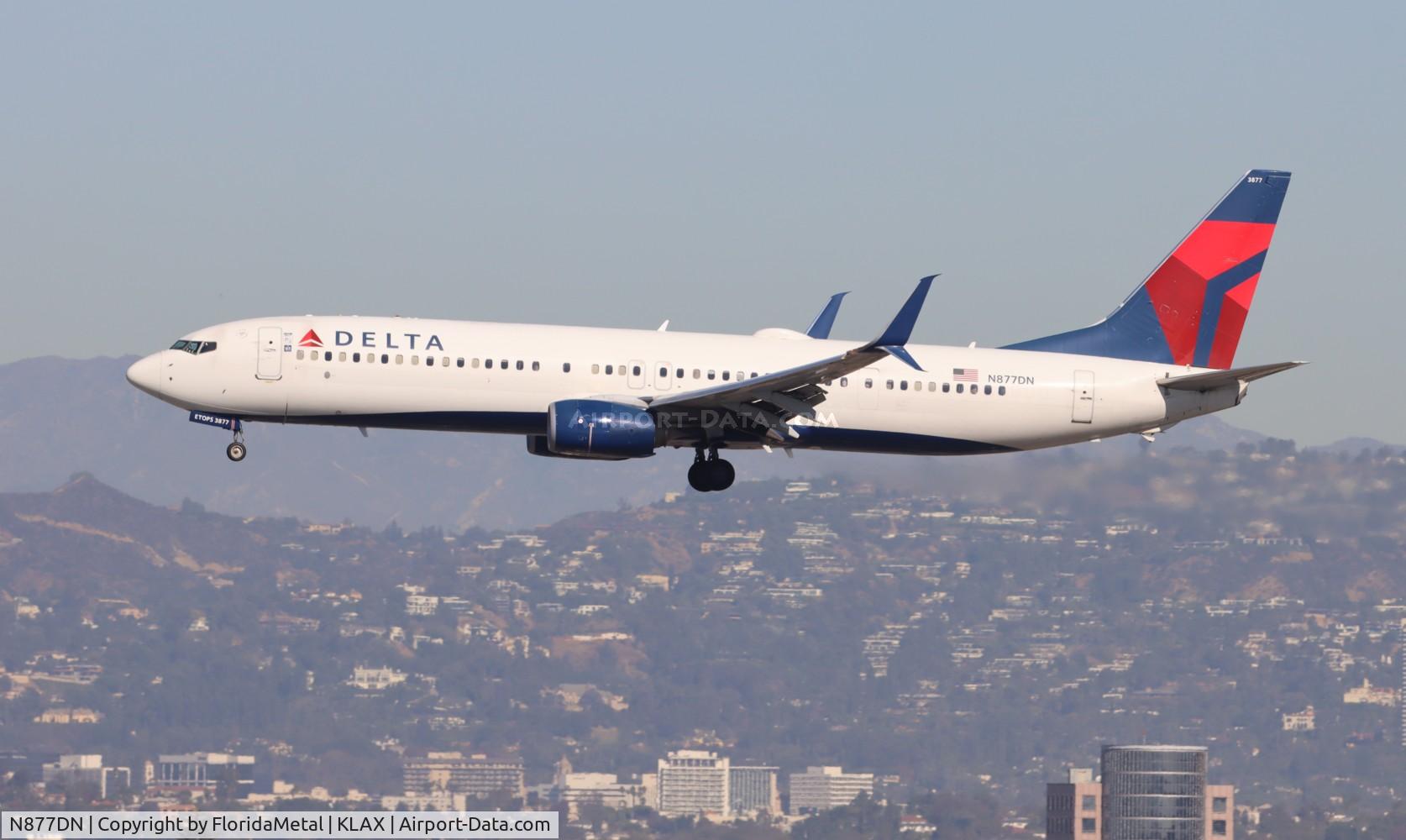 N877DN, 2017 Boeing 737-900ER C/N 31988, DAL 739 zx bna-lax