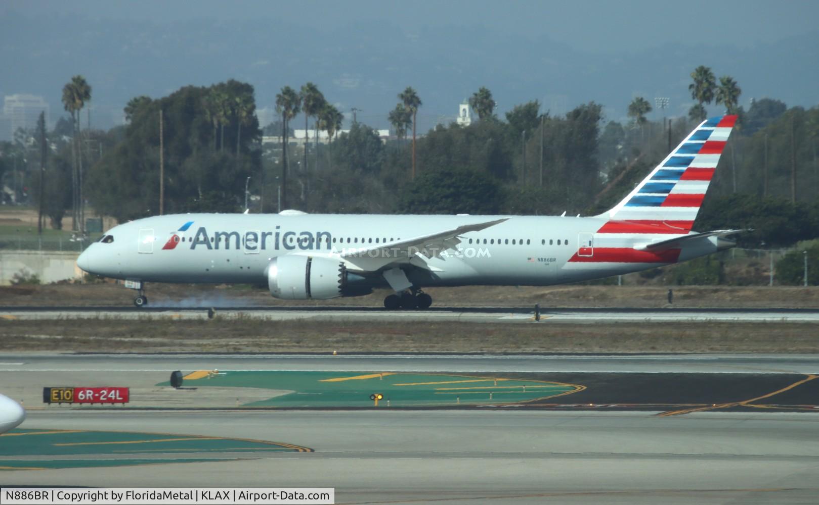 N886BR, 2023 Boeing 787-8 Dreamliner C/N 66006, AAL 788 zx hnd, rjtt-lax