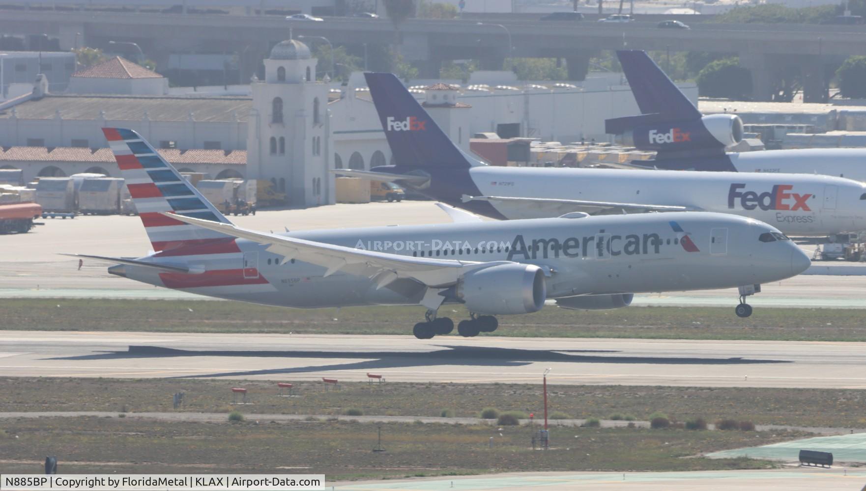 N885BP, 2023 Boeing 787-8 Dreamliner C/N 66005, AAL 788 zx mia-lax