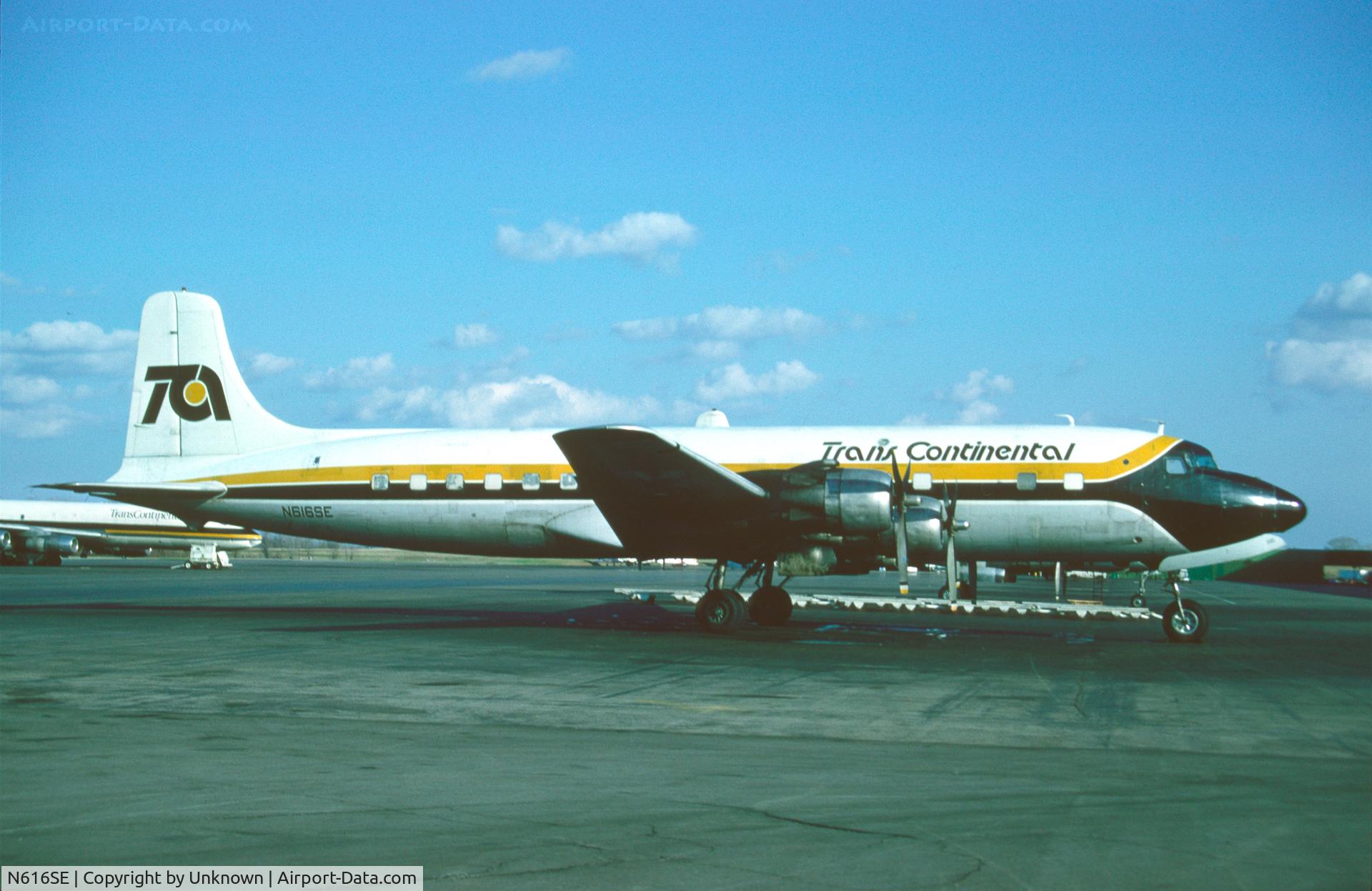 N616SE, 1953 Douglas DC-6A C/N 44070, Unknown