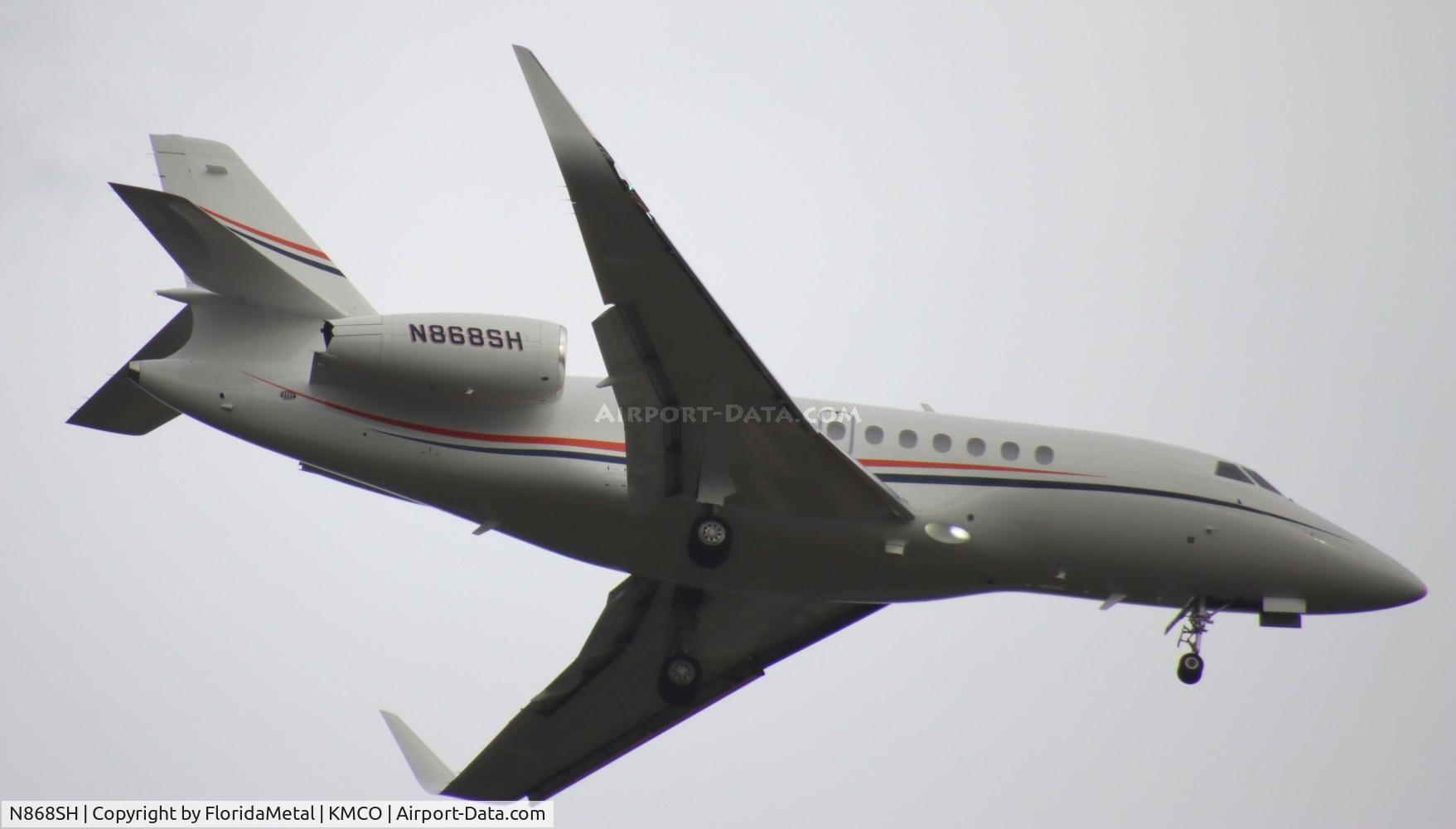 N868SH, 2019 Dassault Falcon 2000EX C/N 360, Falcon 2000EX zx 