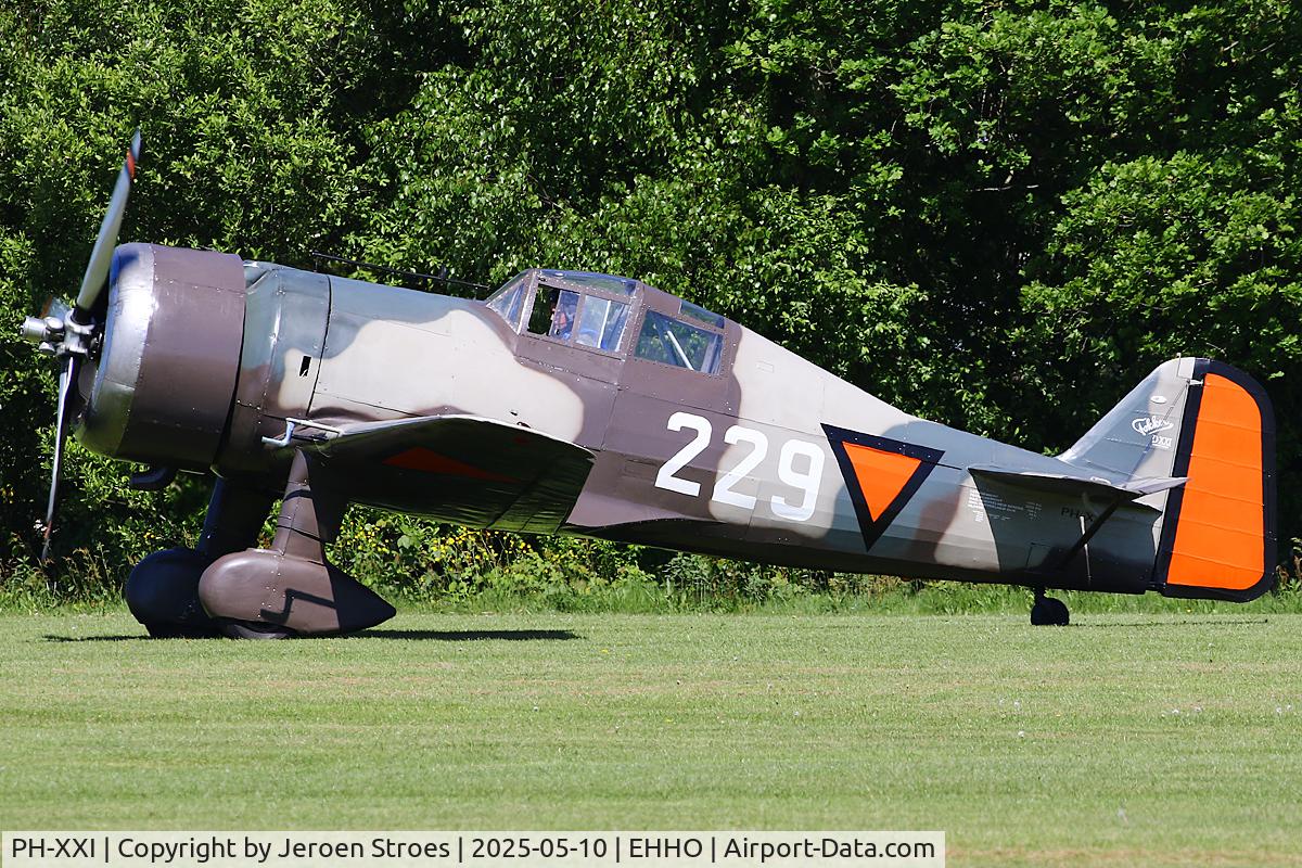 PH-XXI, 2022 Fokker (replica) D-21 C/N 5502, Hoogeveen