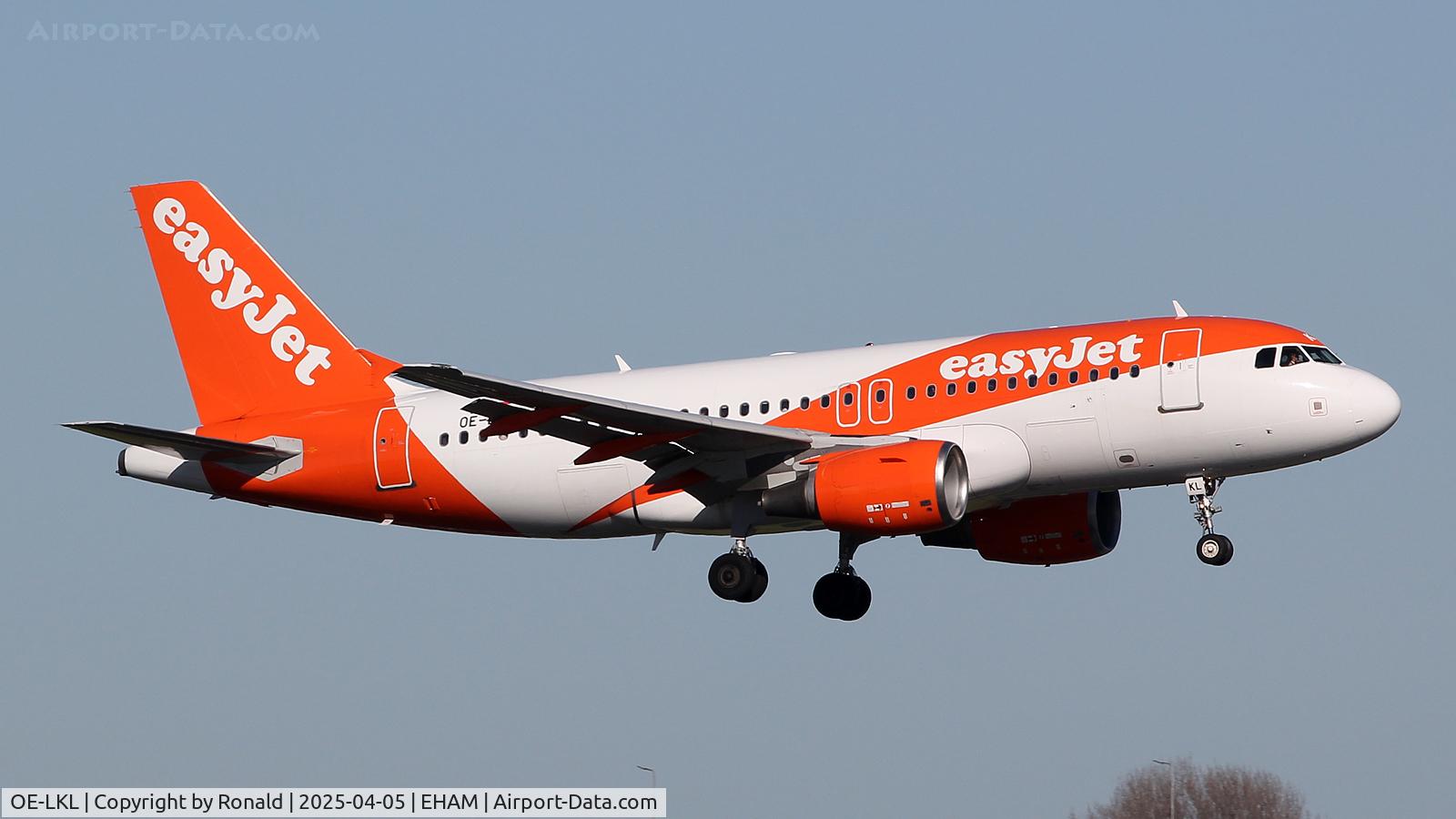 OE-LKL, 2009 Airbus A319-111 C/N 4048, at eham