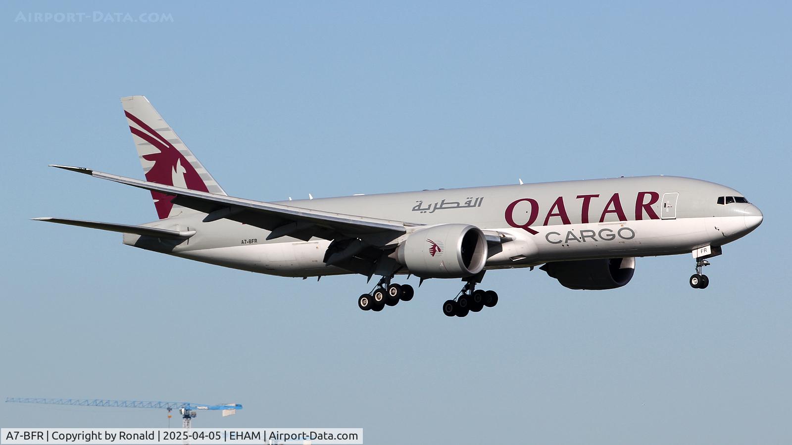 A7-BFR, 2019 Boeing 777-F C/N 66336, at eham