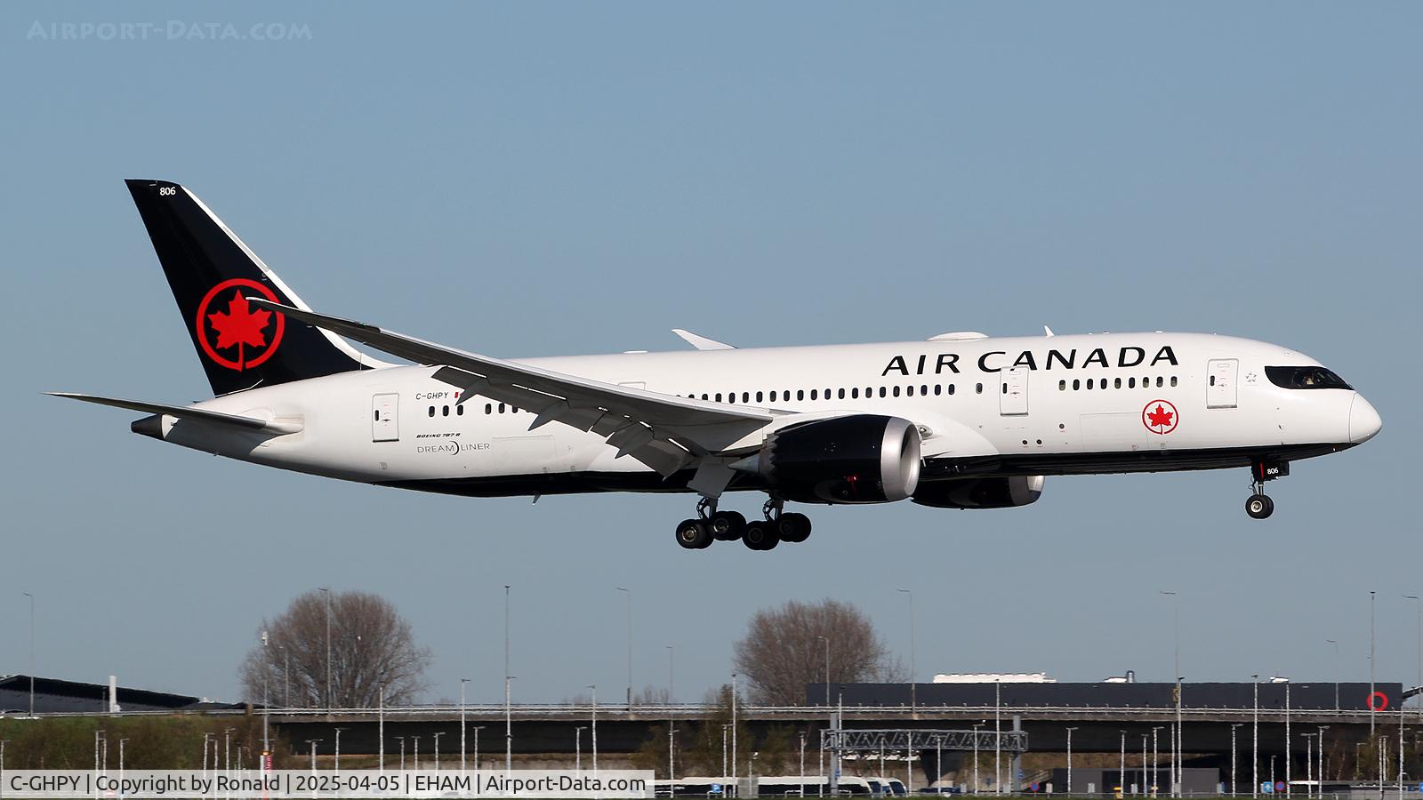 C-GHPY, 2014 Boeing 787-8 Dreamliner C/N 35262, at eham