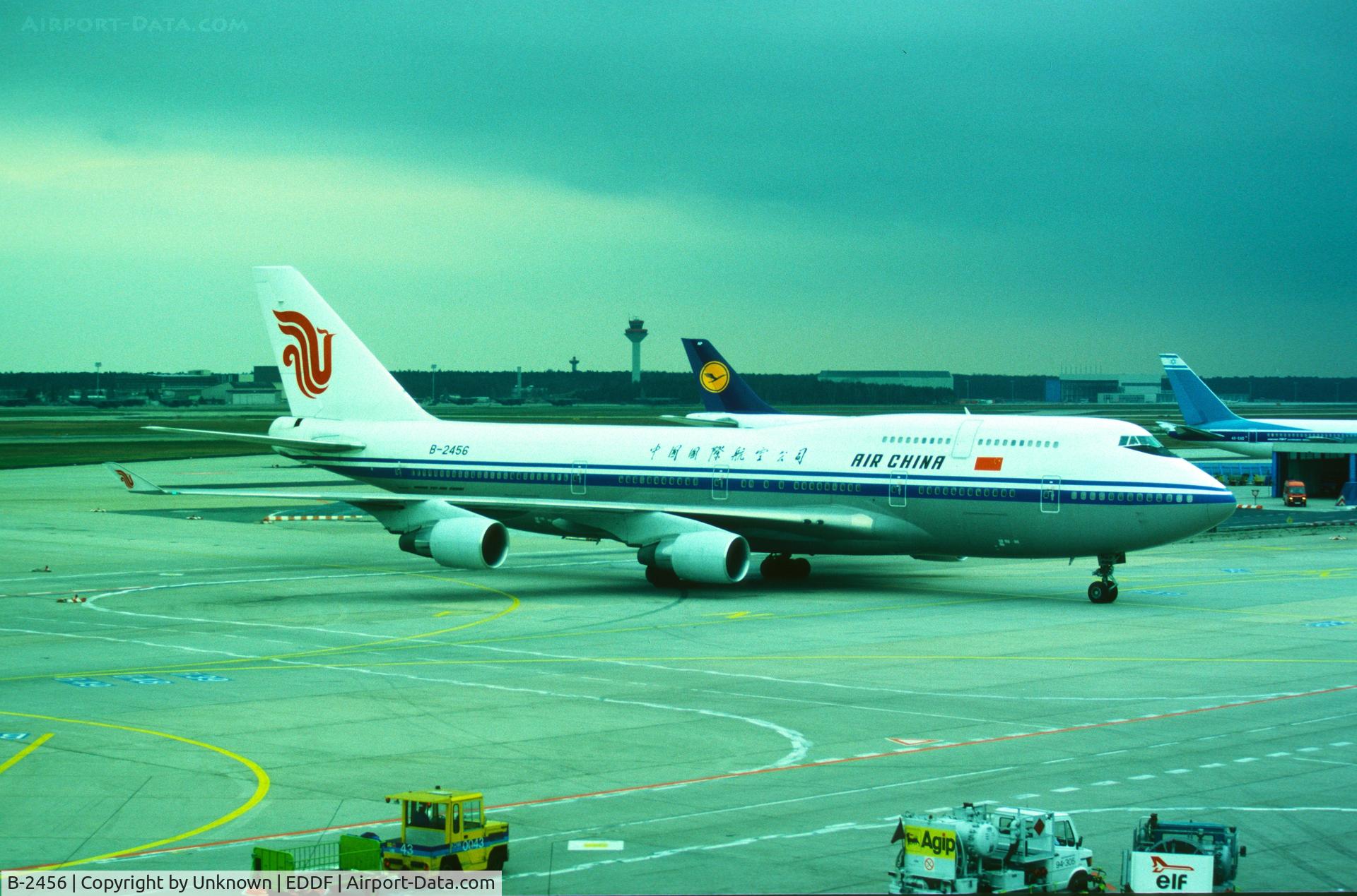 B-2456, 1989 Boeing 747-4J6/BCF C/N 24346, Unknown