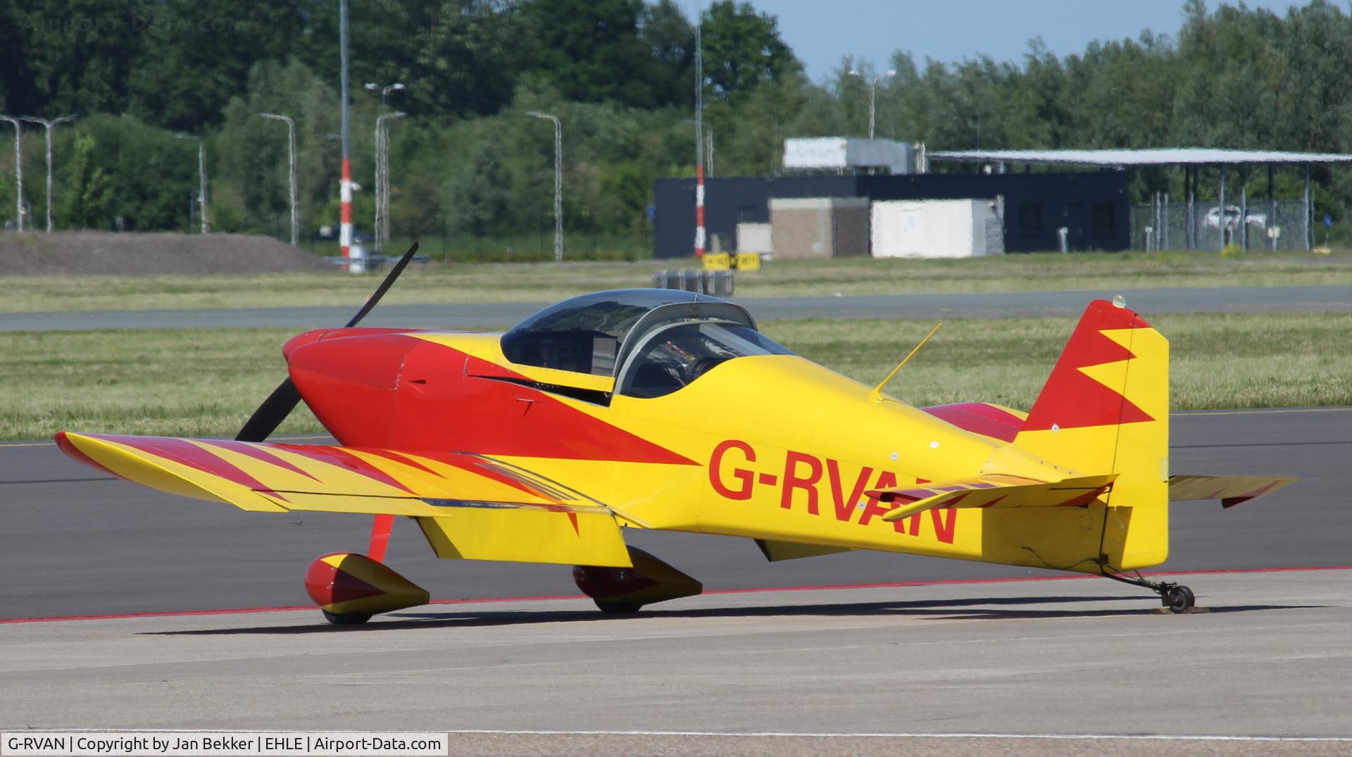 G-RVAN, 1998 Vans RV-6 C/N PFA 181-12657, Lelystad Airport