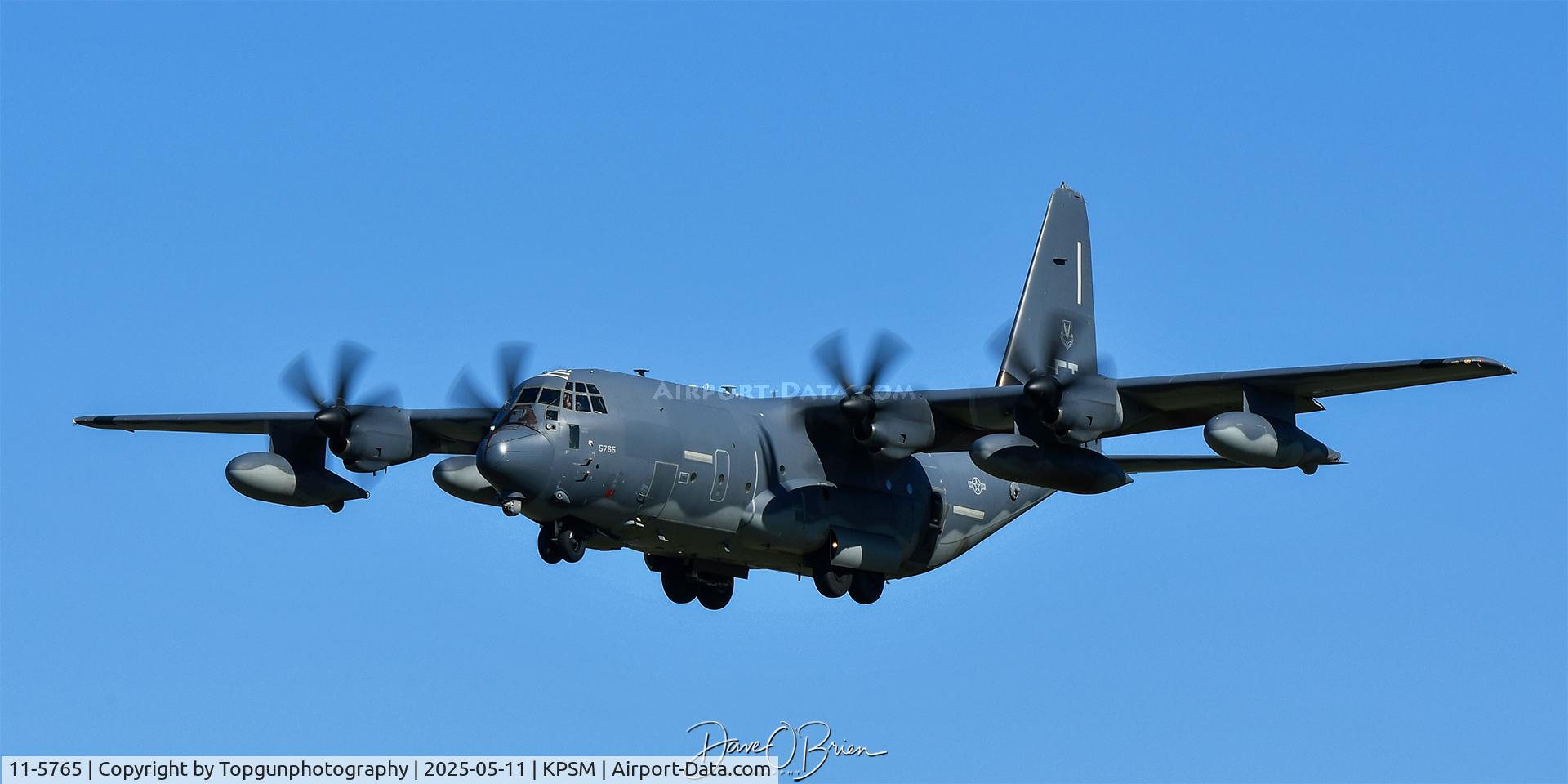 11-5765, 2015 Lockheed Martin HC-130J Combat King II Hercules C/N 382-5765, 71st RQS	Moody AFB, GA