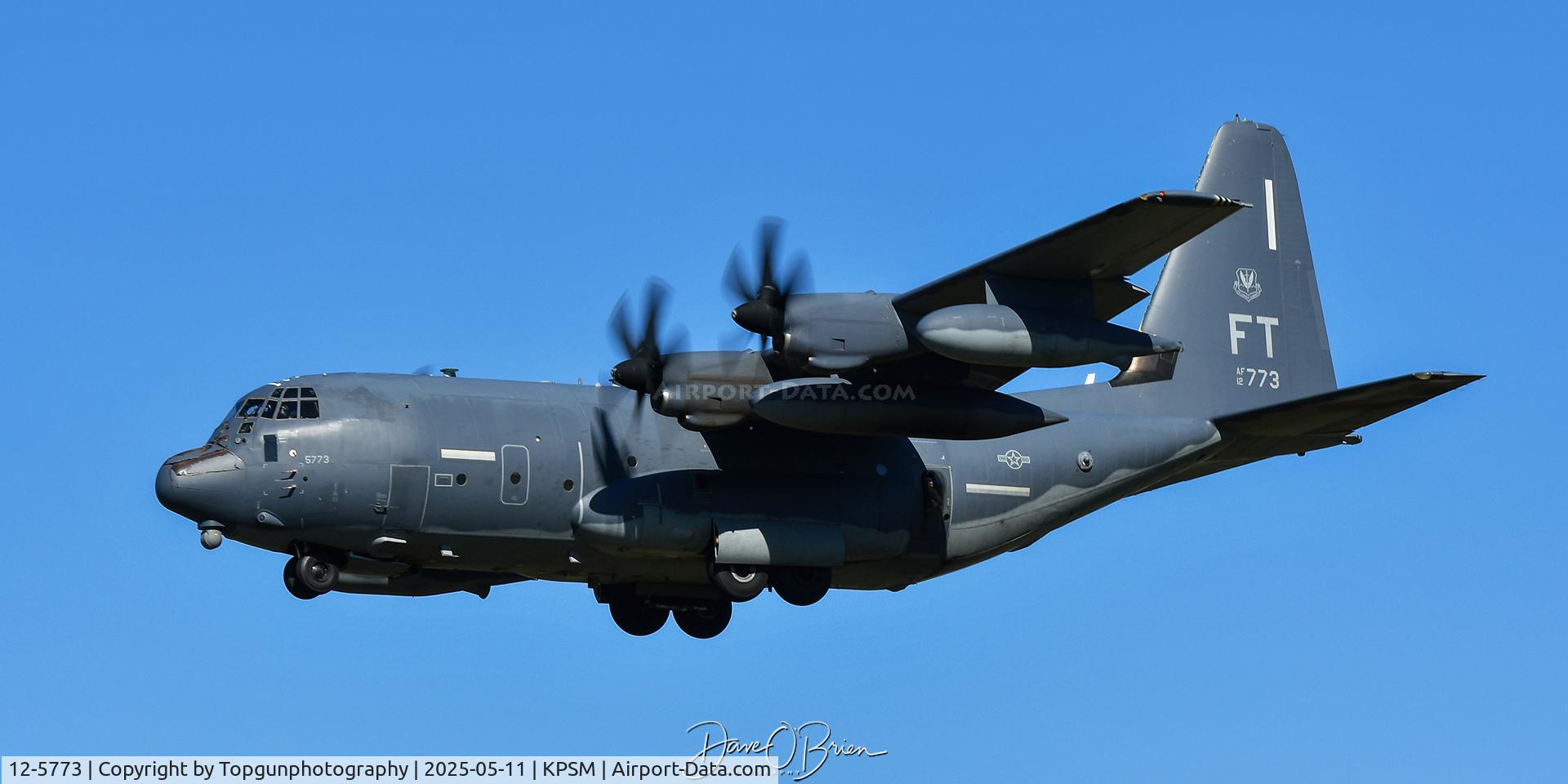 12-5773, 2015 Lockheed Martin HC-130J Combat King II Hercules C/N 382-5773, 71st RQS	Moody AFB, GA