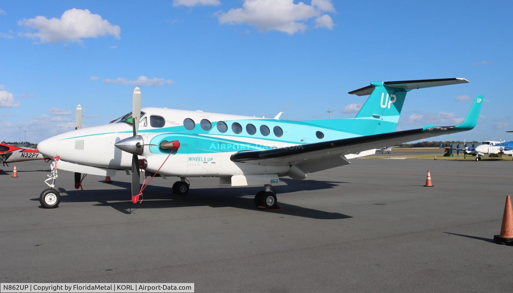 N862UP, 2016 Beechcraft King Air B350 C/N FL-1061, KingAir 350 zx  