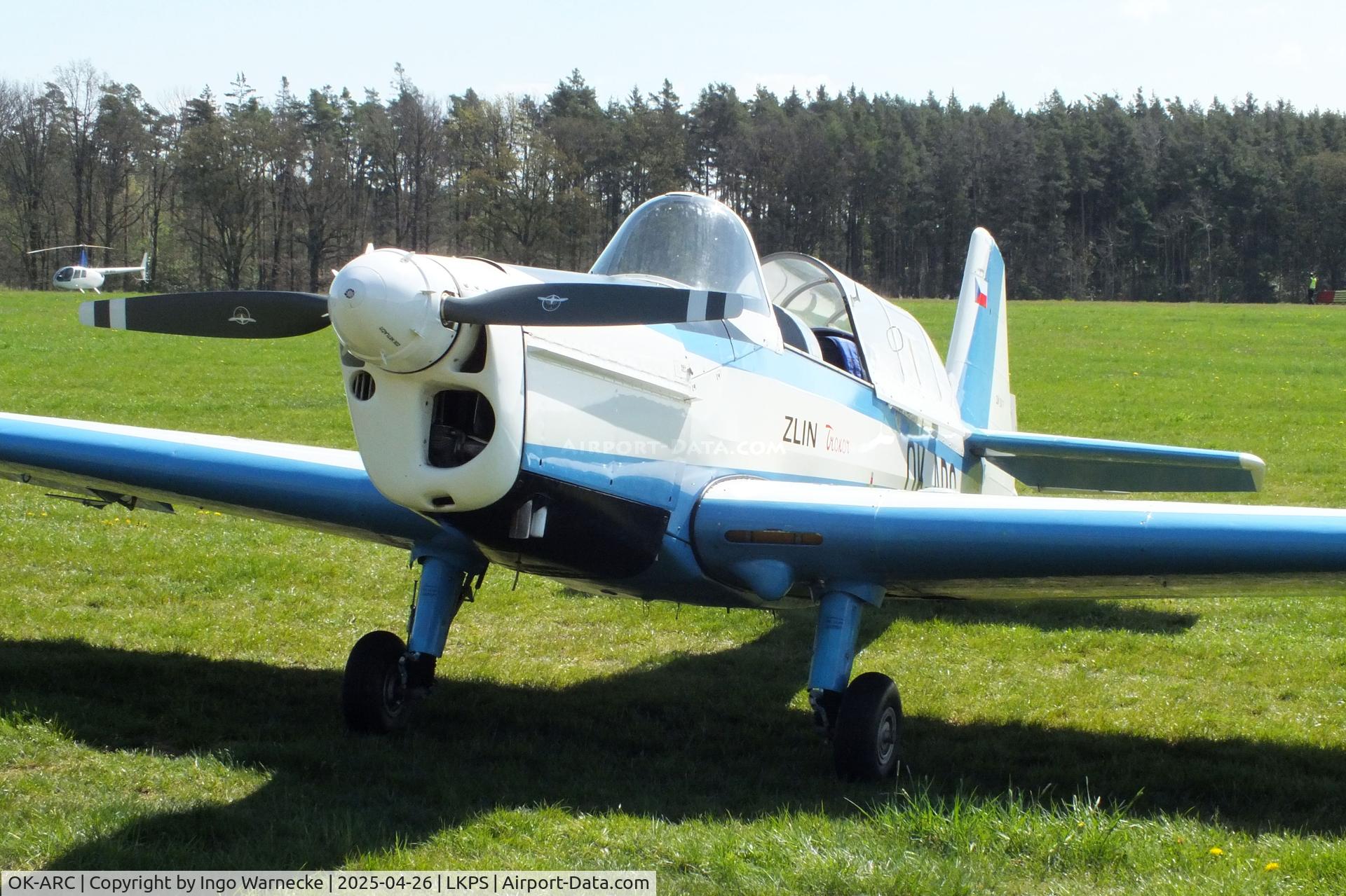 OK-ARC, 1970 Zlin Z-526F Trener Master C/N 1146, Zlin Z-526F Trener Master at the 2025 Plasy Den ve vzduchu airshow