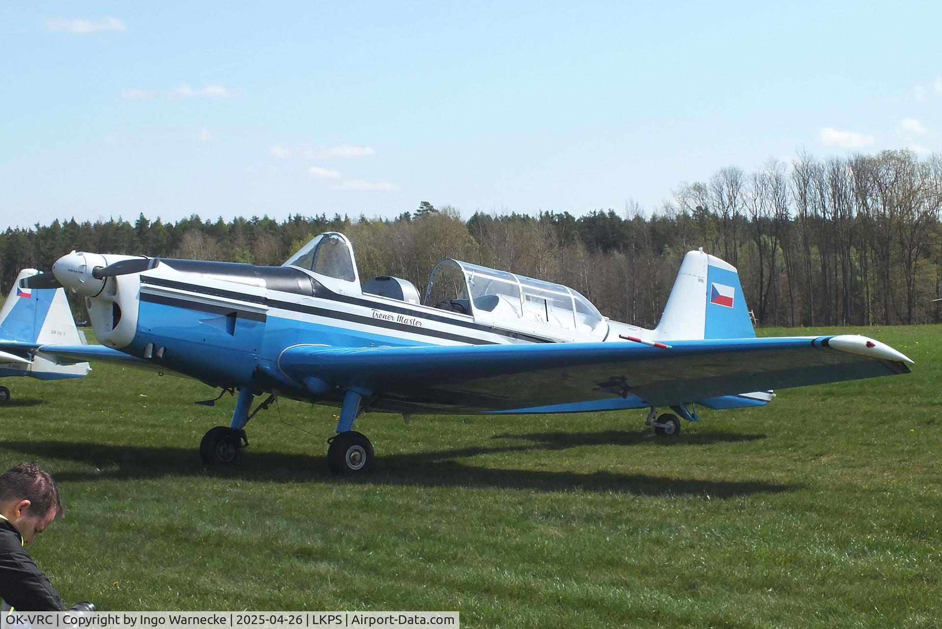 OK-VRC, 1966 Zlin Z-526M Trener Master C/N 909, Zlin Z-526M Trener Master at the 2025 Plasy Den ve vzduchu airshow