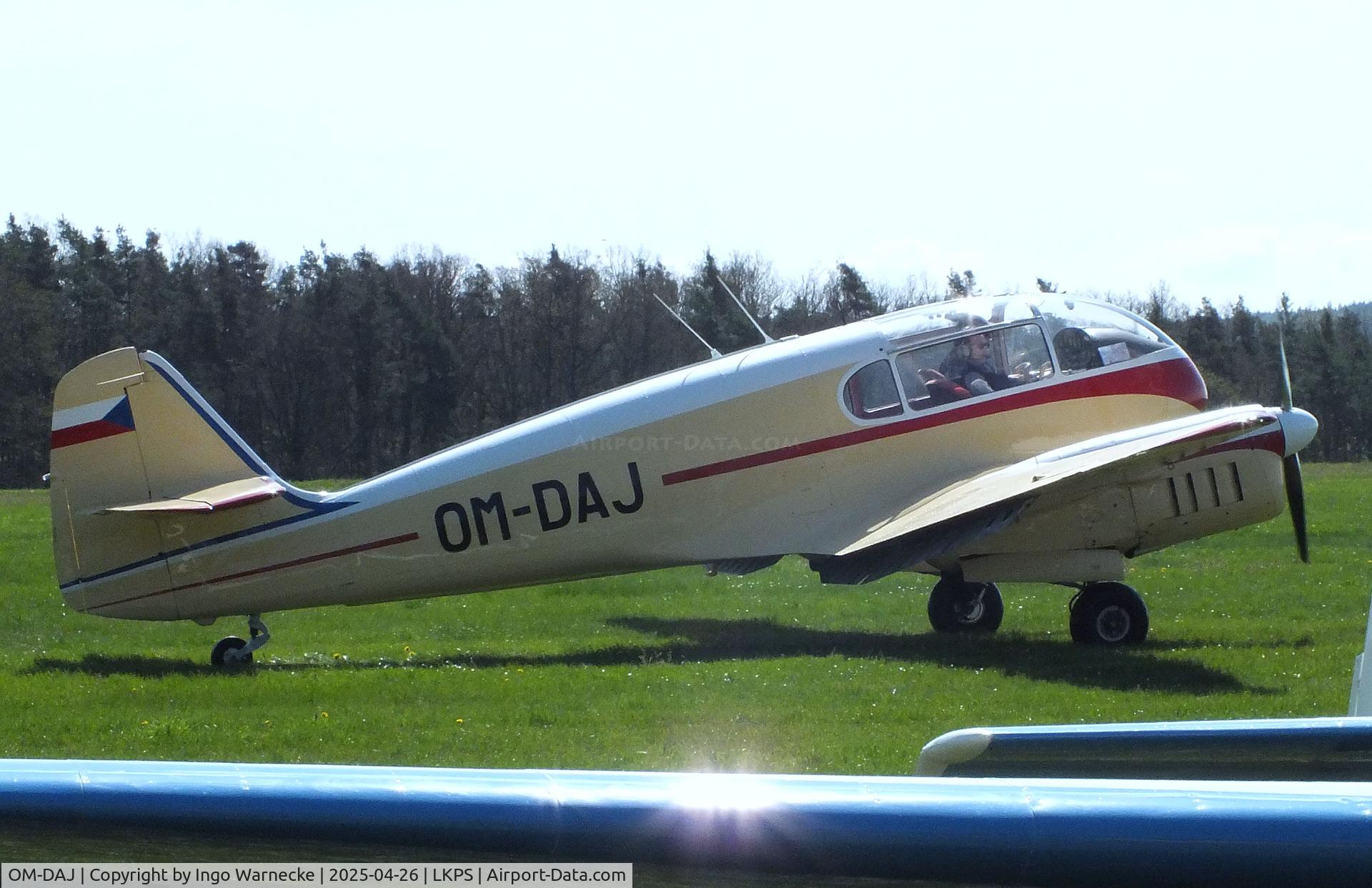 OM-DAJ, 1959 Let Ae-145 Super Aero 145 C/N 171911, Aero 145 Super Aero at the 2025 Plasy Den ve vzduchu airshow