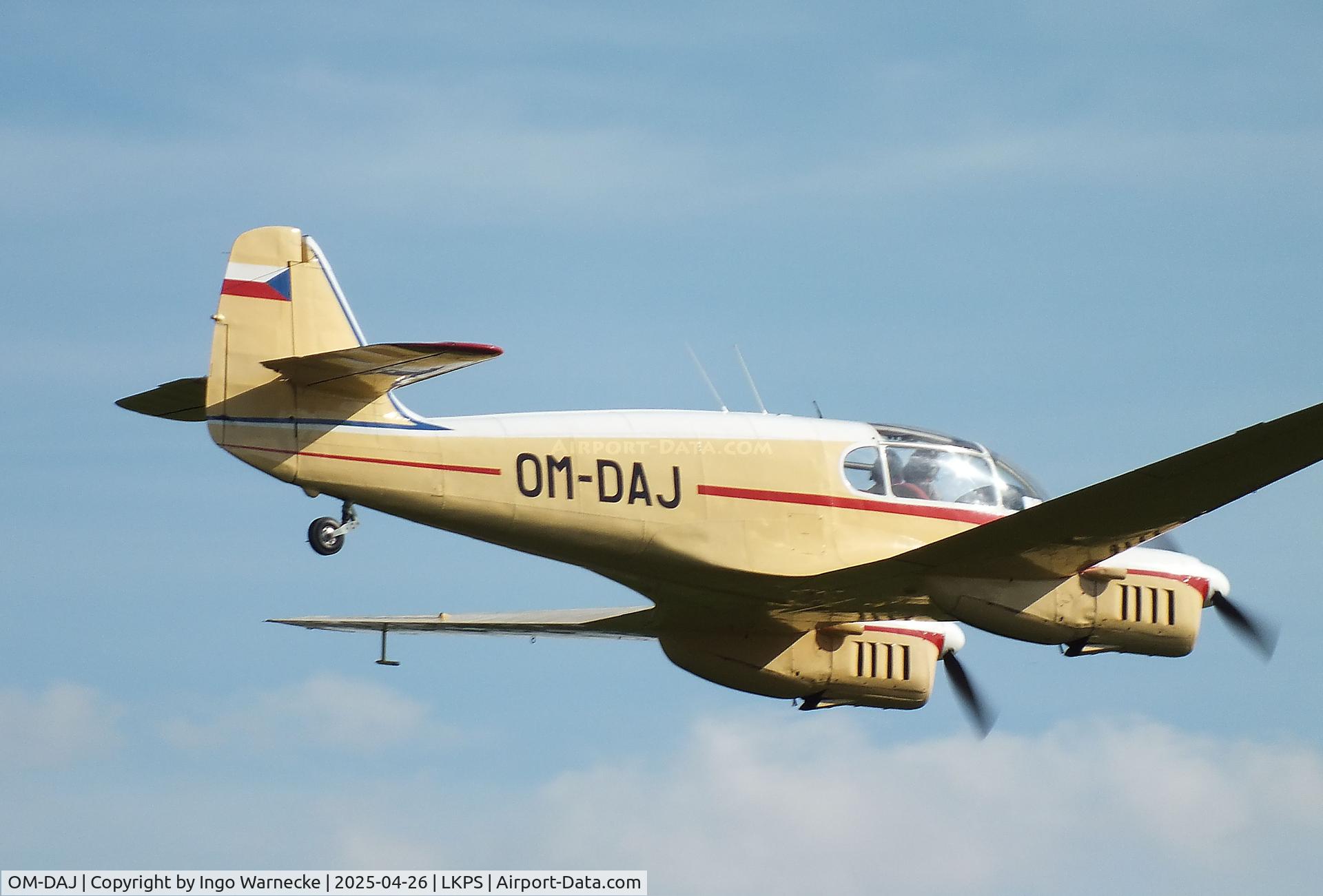 OM-DAJ, 1959 Let Ae-145 Super Aero 145 C/N 171911, Aero 145 Super Aero at the 2025 Plasy Den ve vzduchu airshow