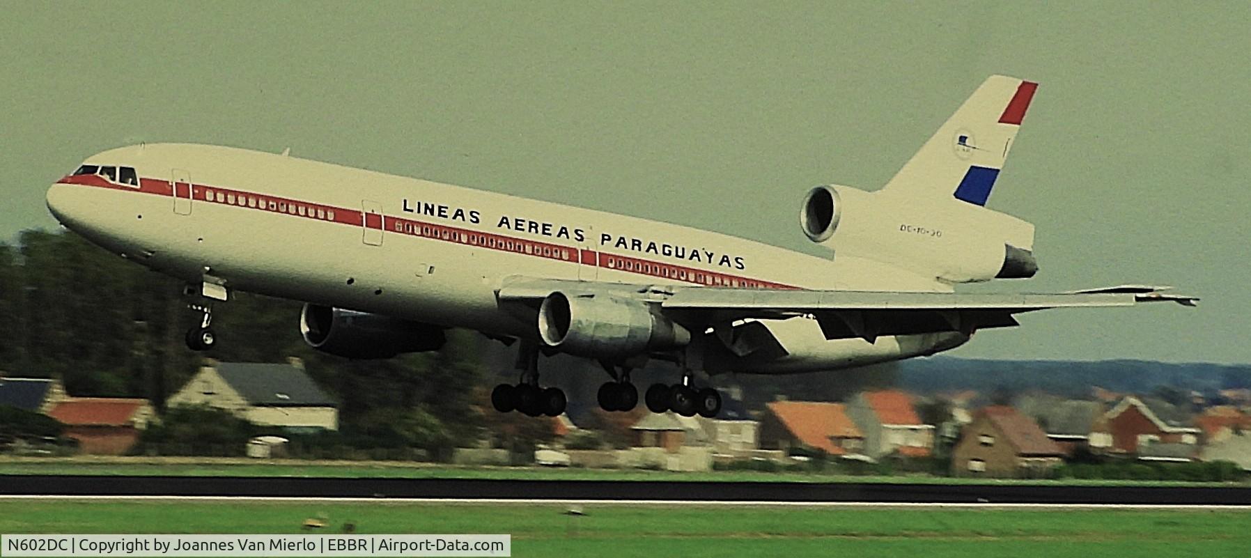N602DC, 1978 McDonnell Douglas DC-10-30F C/N 46976, ex-slide