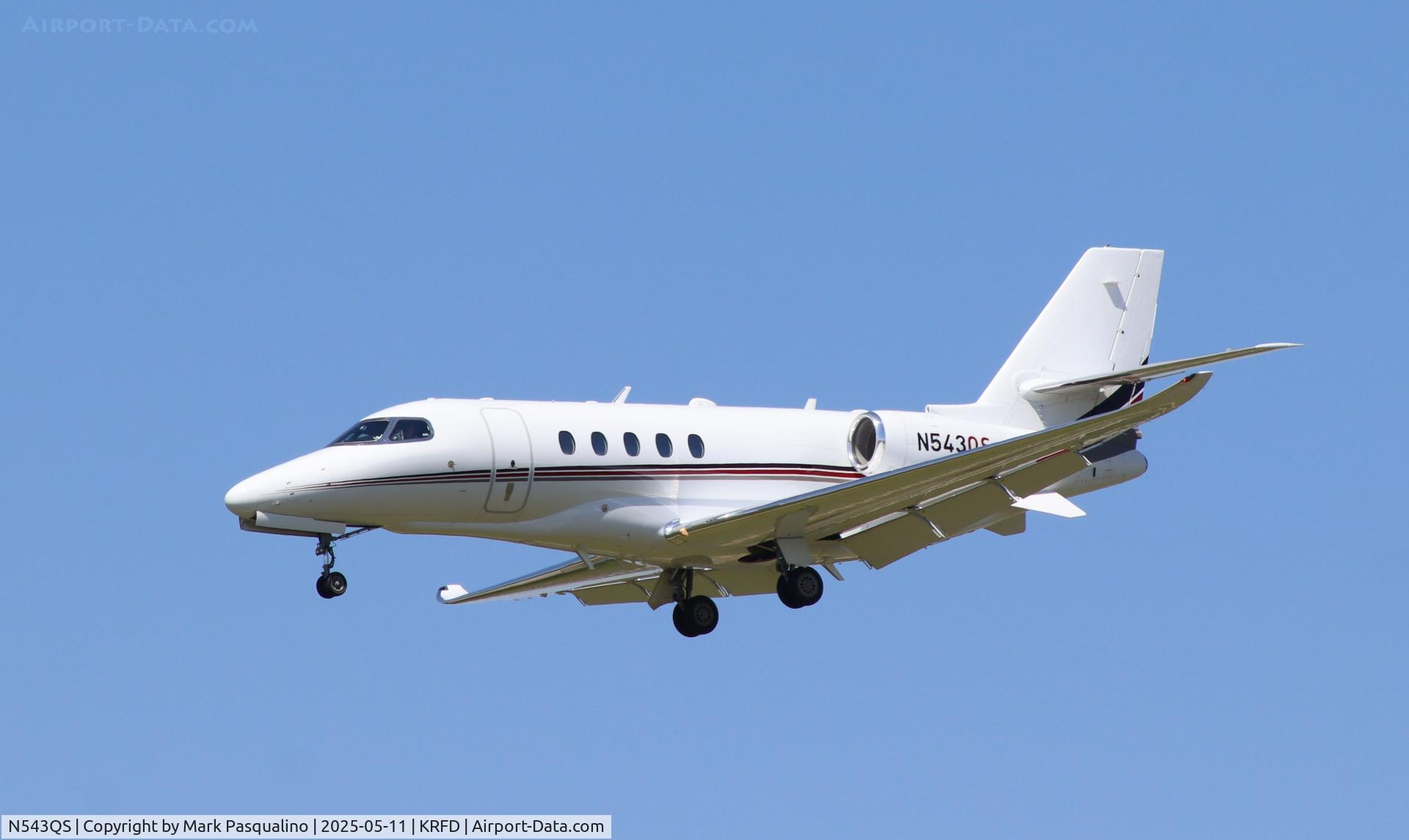 N543QS, 2017 Cessna 680A Citation Latitude C/N 680A-0092, Cessna 680A Latitude