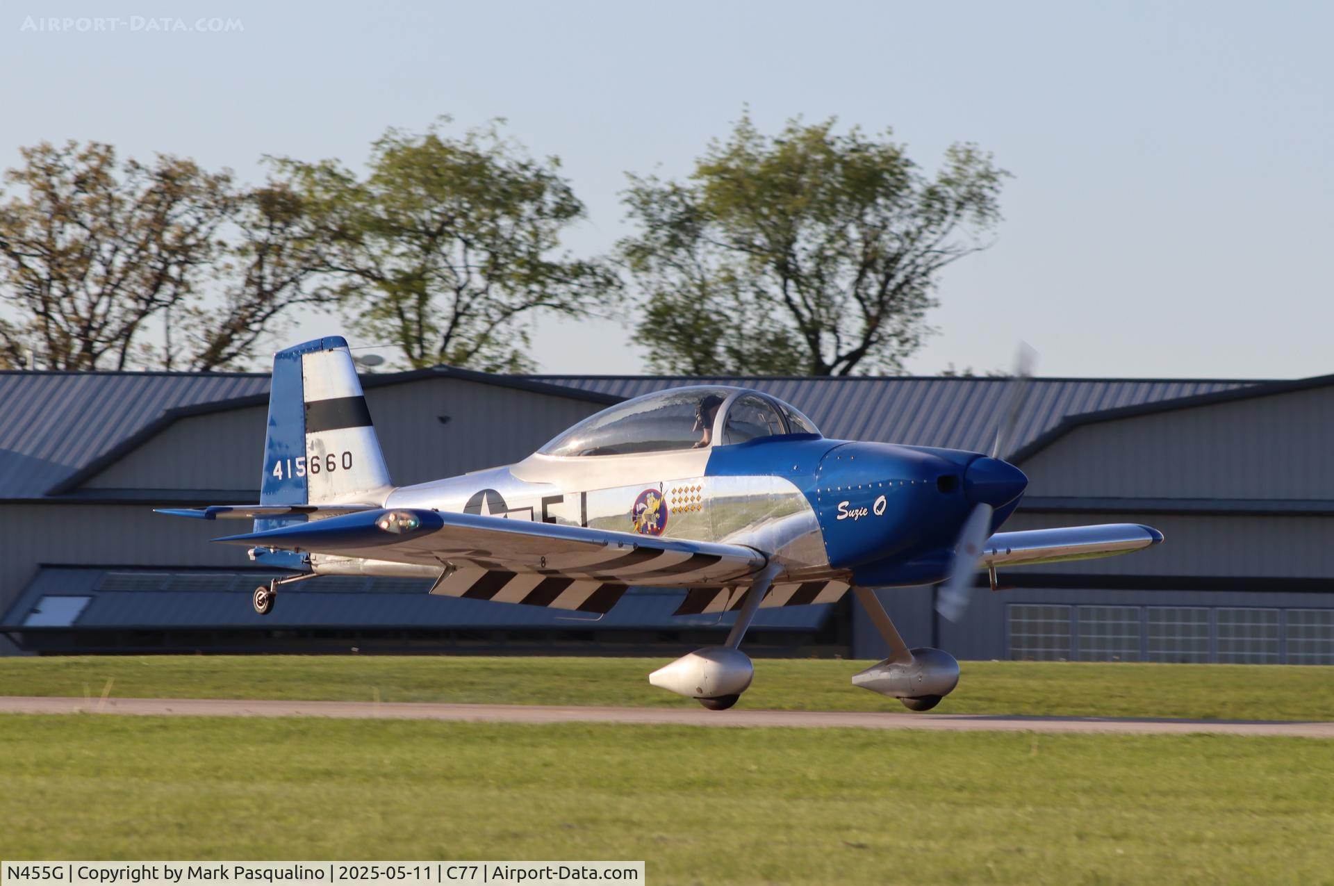 N455G, Vans RV-8 C/N 82554, Vans RV-8