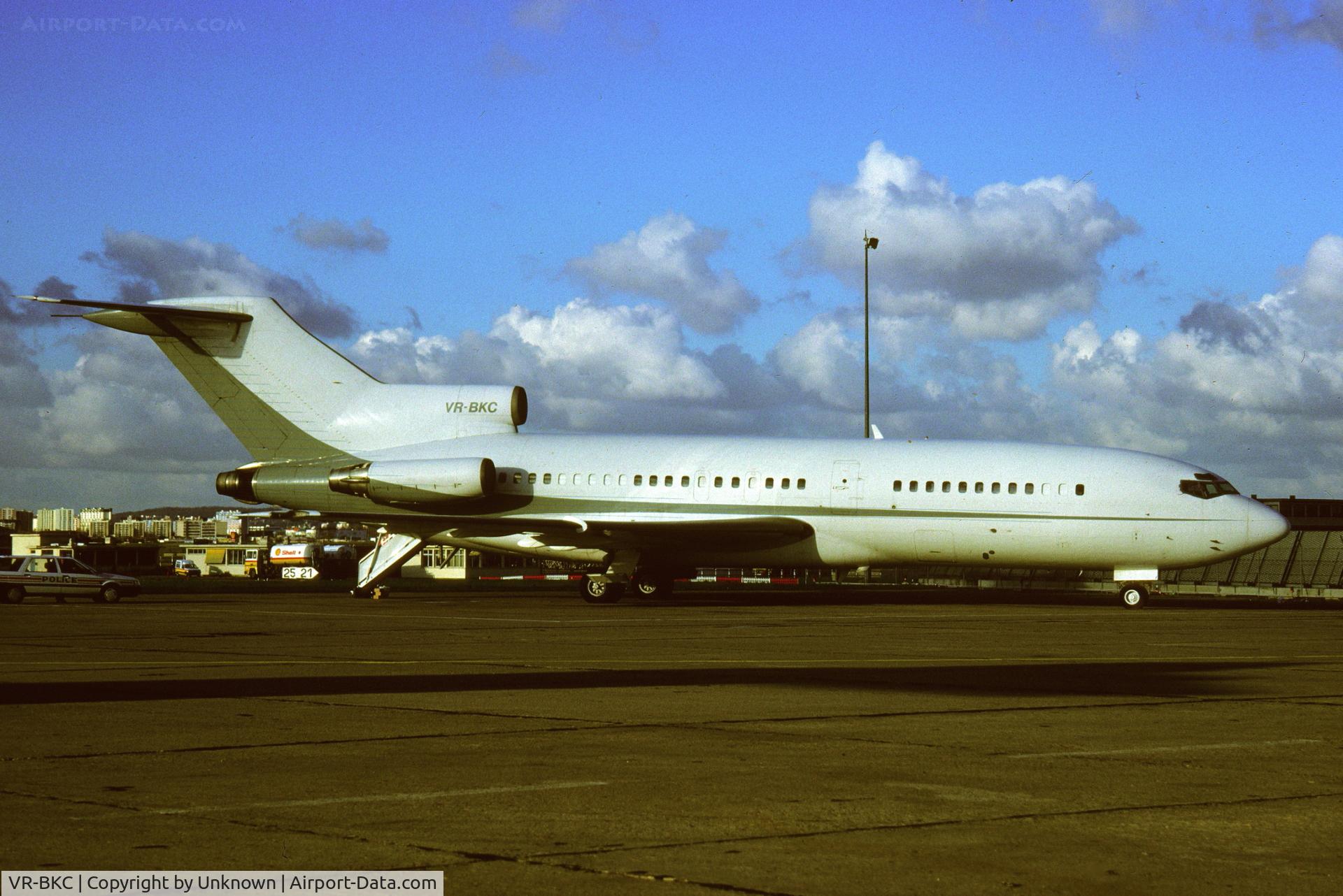 VR-BKC, 1971 Boeing 727-1H2 C/N 20533, Unknown