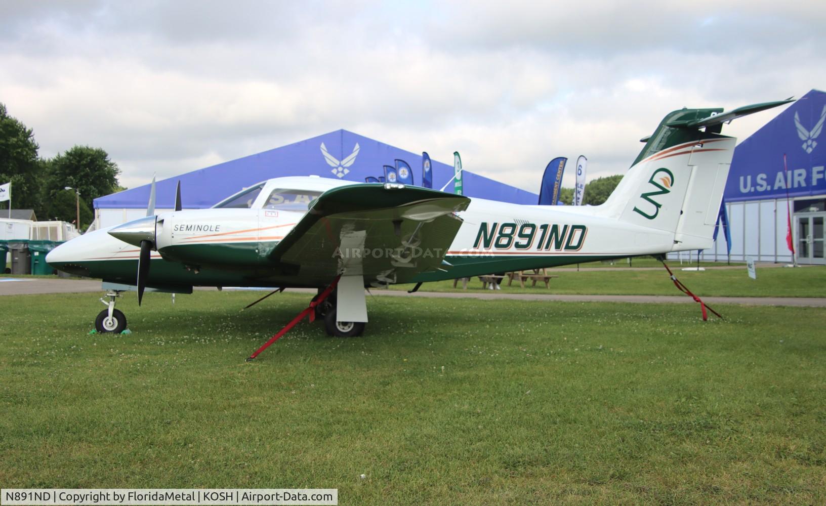 N891ND, 2023 Piper PA-44-180 Seminole C/N 4496555, PA-44 zx