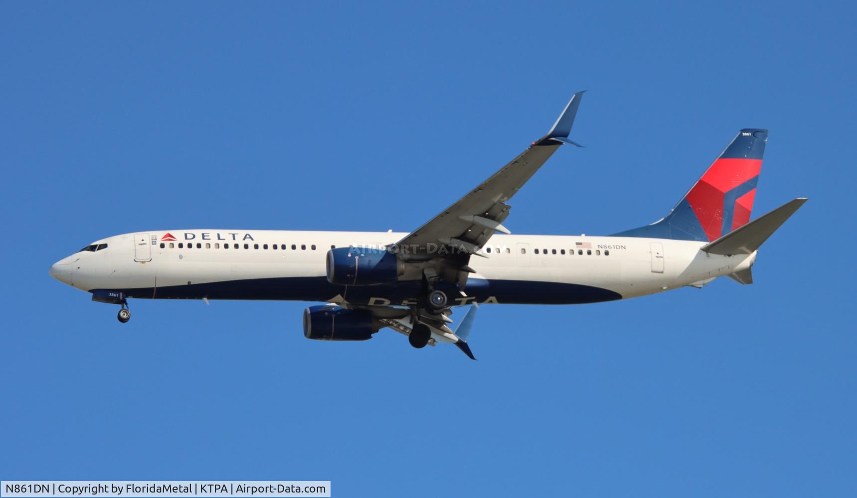 N861DN, 2016 Boeing 737-932/ER C/N 31793, DAL 739 zx jfk-tpa