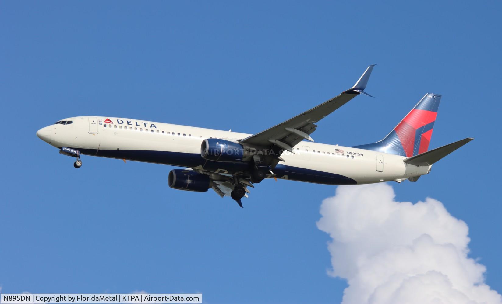 N895DN, 2018 Boeing 737-932 C/N 32003, DAL 739 zx msp-tpa