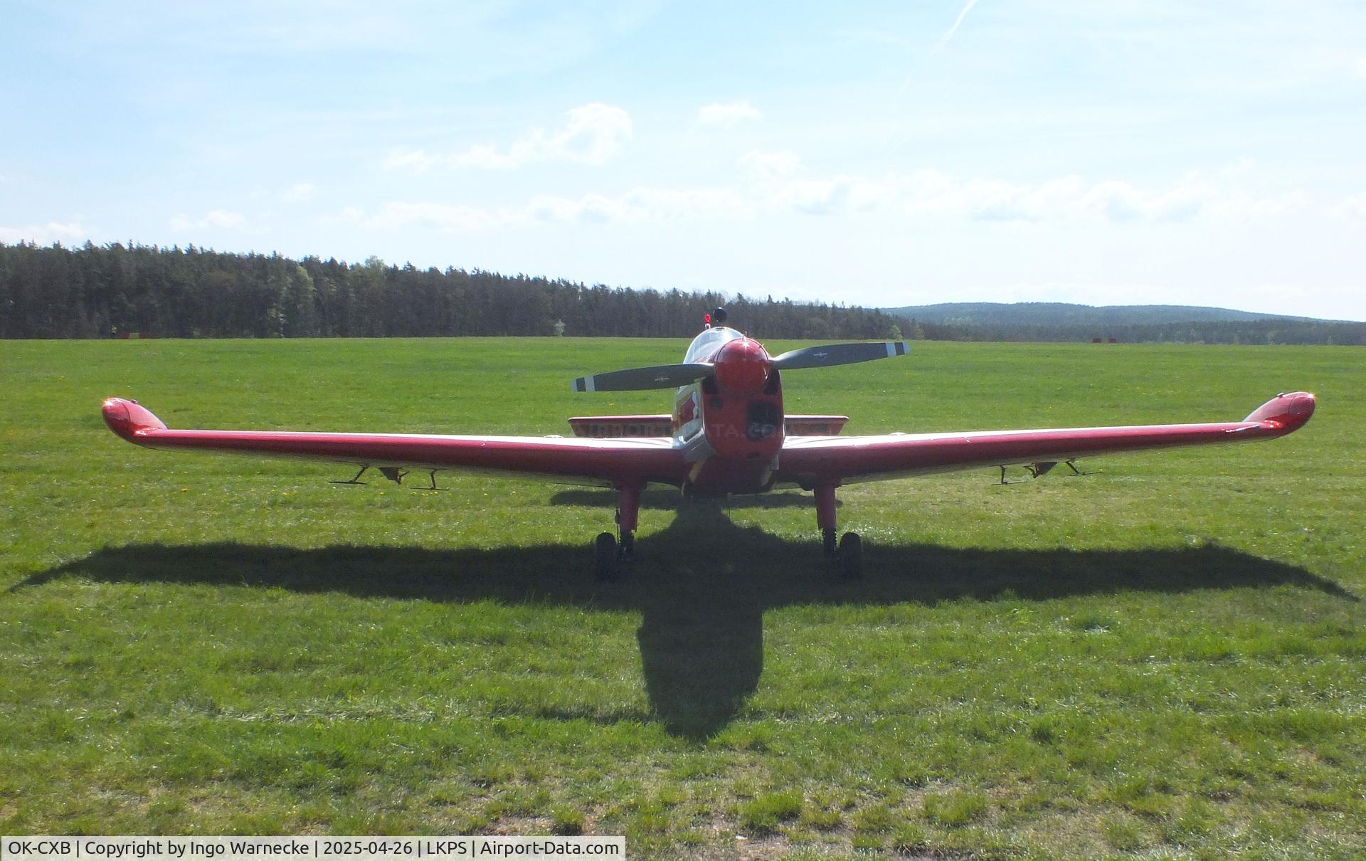 OK-CXB, 1972 Zlin Z-526AFS-V C/N 1219, Zlin Z-526AFS-V Akrobat Special at the 2025 Plasy Den ve vzduchu airshow
