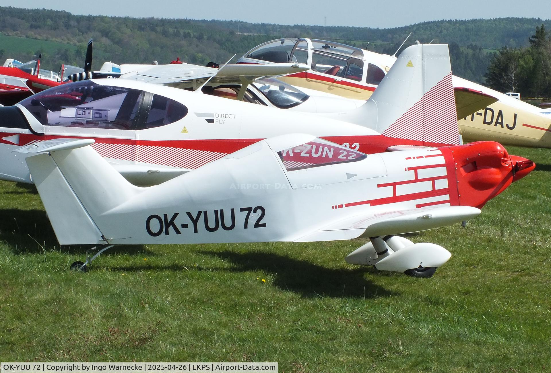 OK-YUU 72, Spacek SD-1 Minisport C/N 144, Spacek SD-1 Minisport at the 2025 Plasy Den ve vzduchu airshow