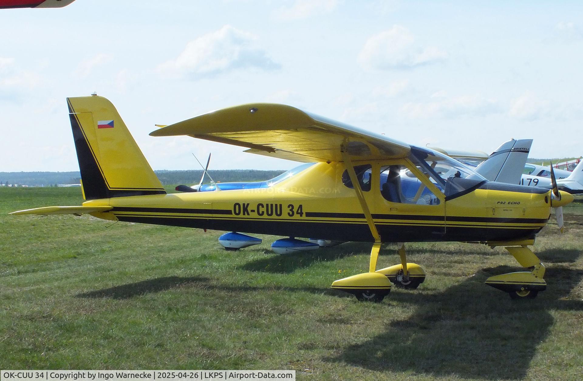 OK-CUU 34, Tecnam P-92 Echo C/N not found_OK-CUU 34, Tecnam P-92 Echo at the 2025 Plasy Den ve vzduchu airshow