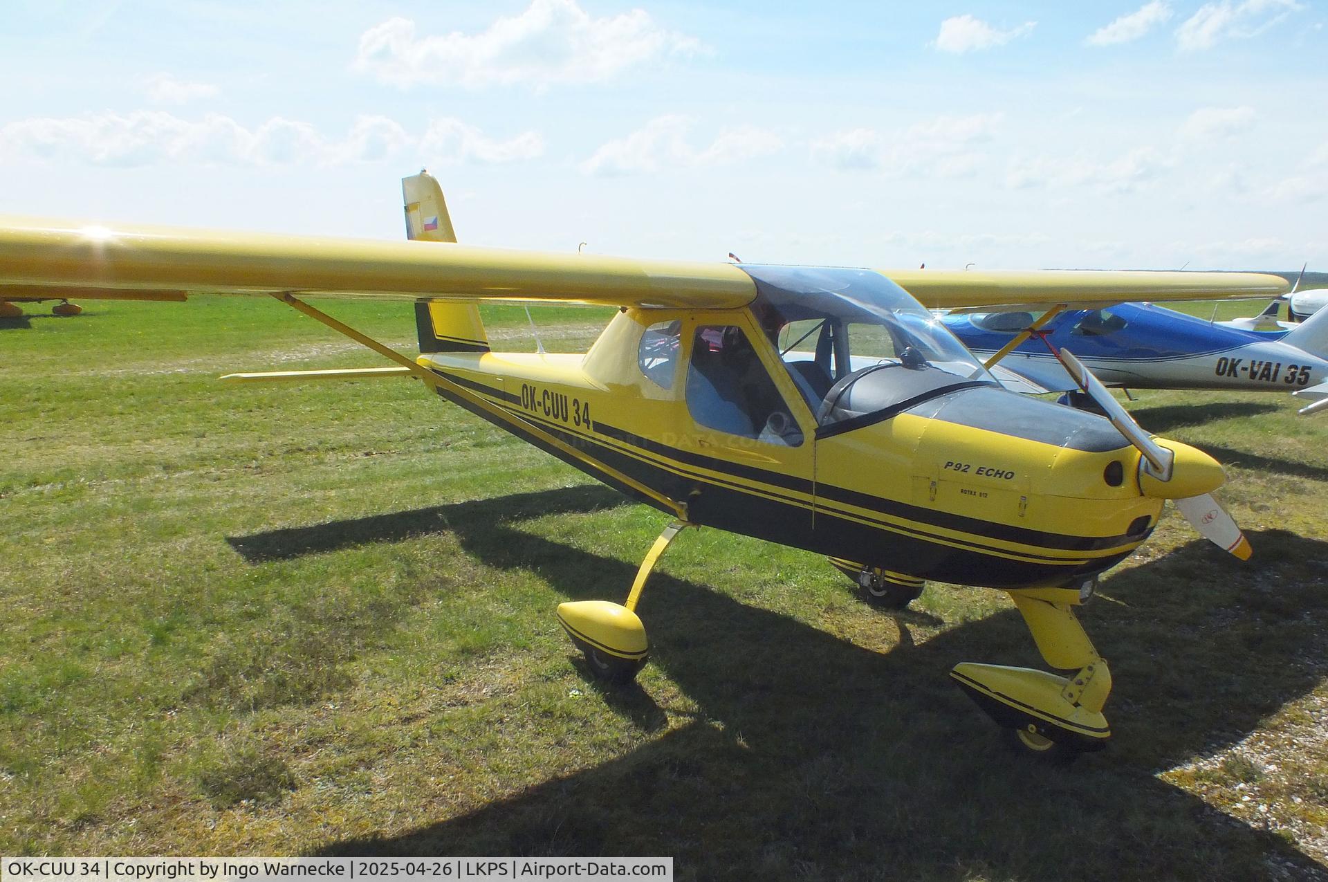 OK-CUU 34, Tecnam P-92 Echo C/N not found_OK-CUU 34, Tecnam P-92 Echo at the 2025 Plasy Den ve vzduchu airshow