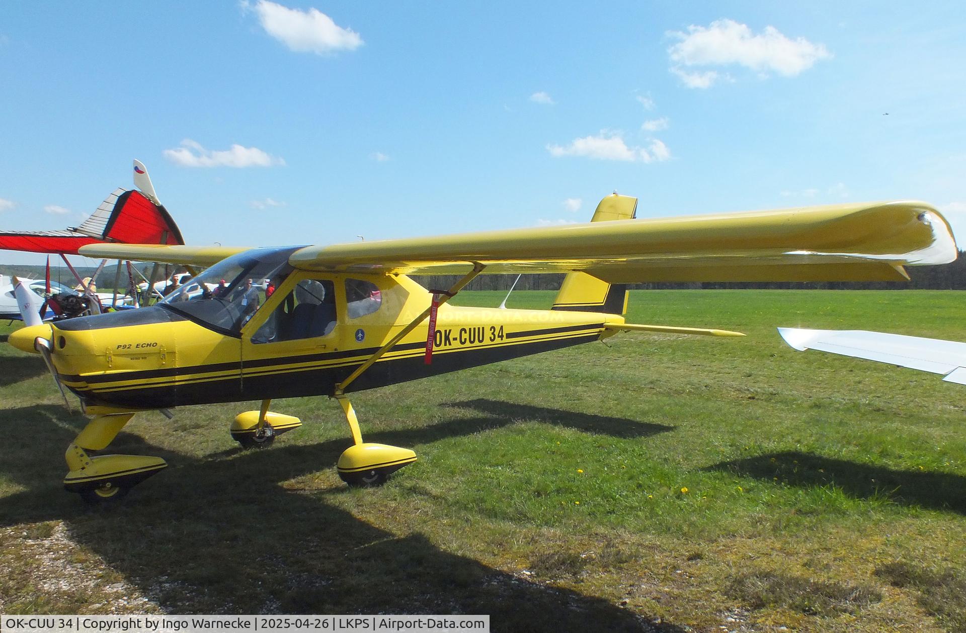 OK-CUU 34, Tecnam P-92 Echo C/N not found_OK-CUU 34, Tecnam P-92 Echo at the 2025 Plasy Den ve vzduchu airshow