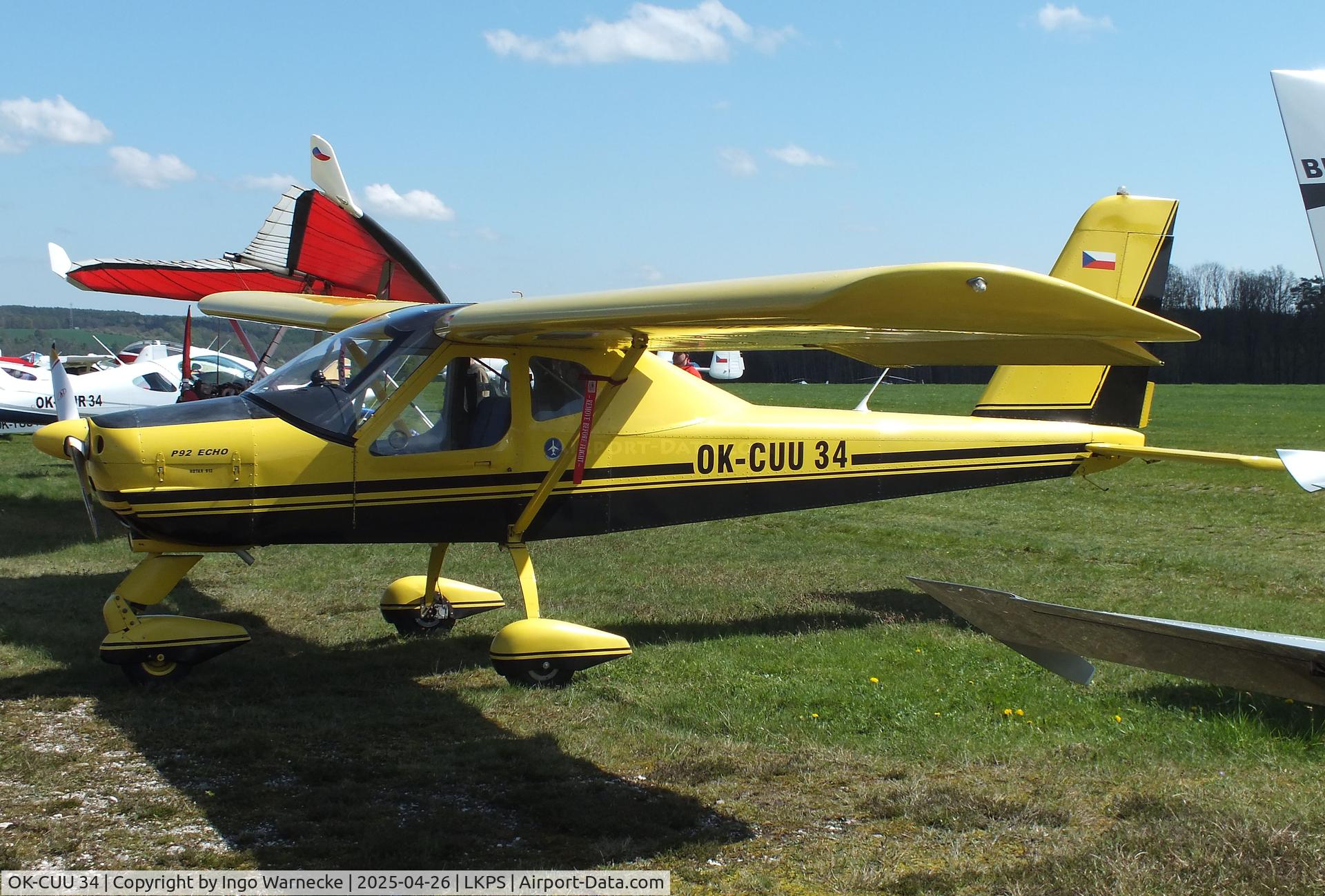 OK-CUU 34, Tecnam P-92 Echo C/N not found_OK-CUU 34, Tecnam P-92 Echo at the 2025 Plasy Den ve vzduchu airshow