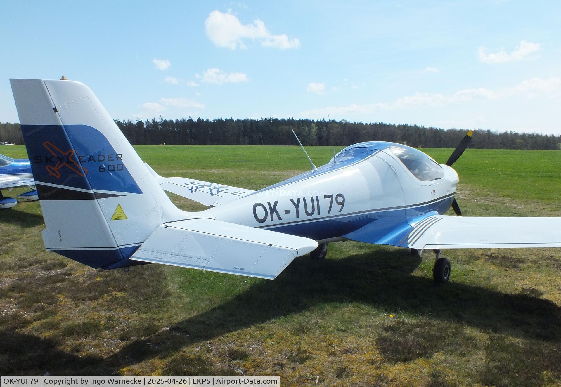 OK-YUI 79, Jihlavan Skyleader 600 C/N 6 306346 Y, Skyleader 600 at the 2025 Plasy Den ve vzduchu airshow