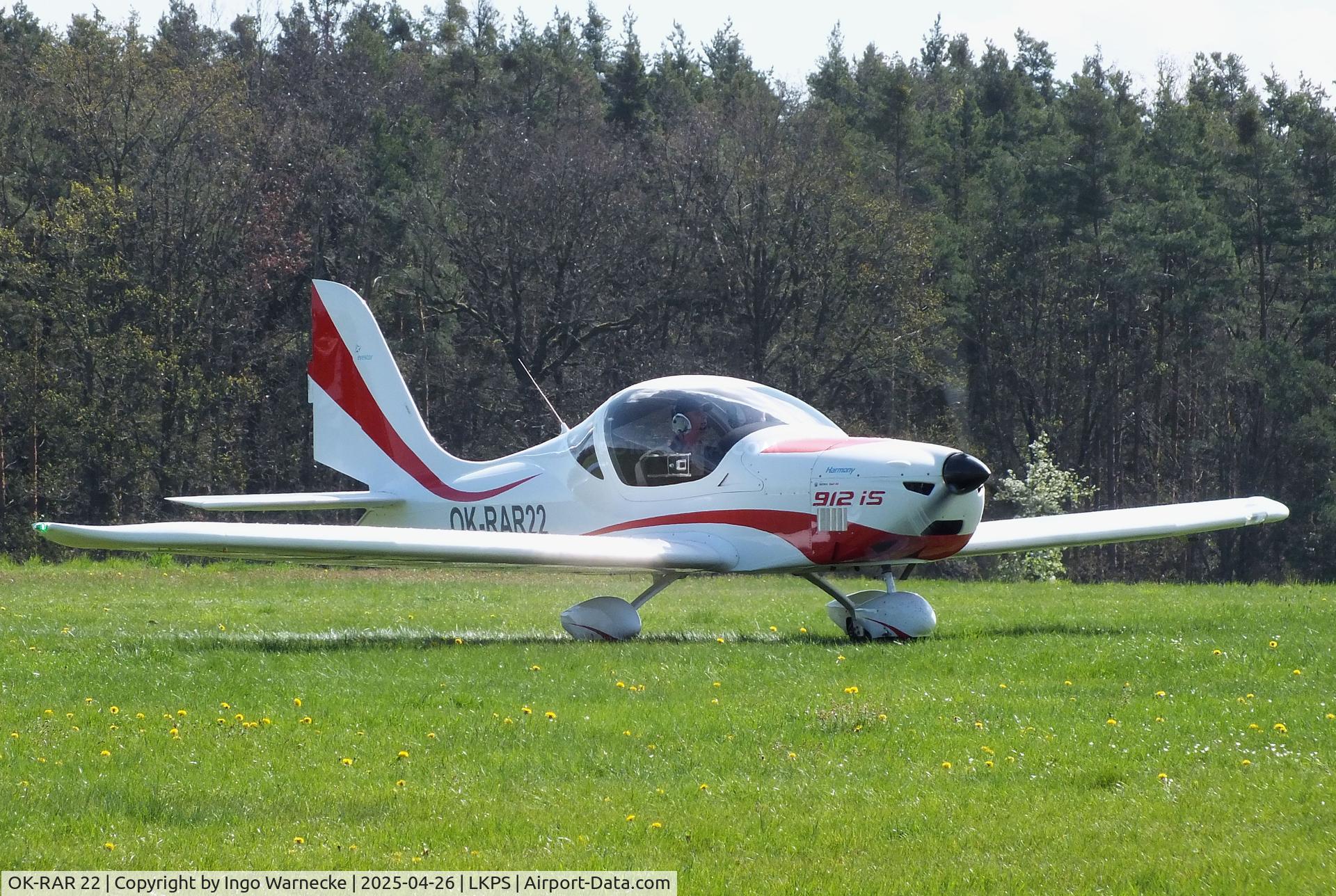 OK-RAR 22, Evektor EV-97 Sportstar C/N not found_OK-RAR 22, Evektor EV-97 Sportstar at the 2025 Plasy Den ve vzduchu airshow