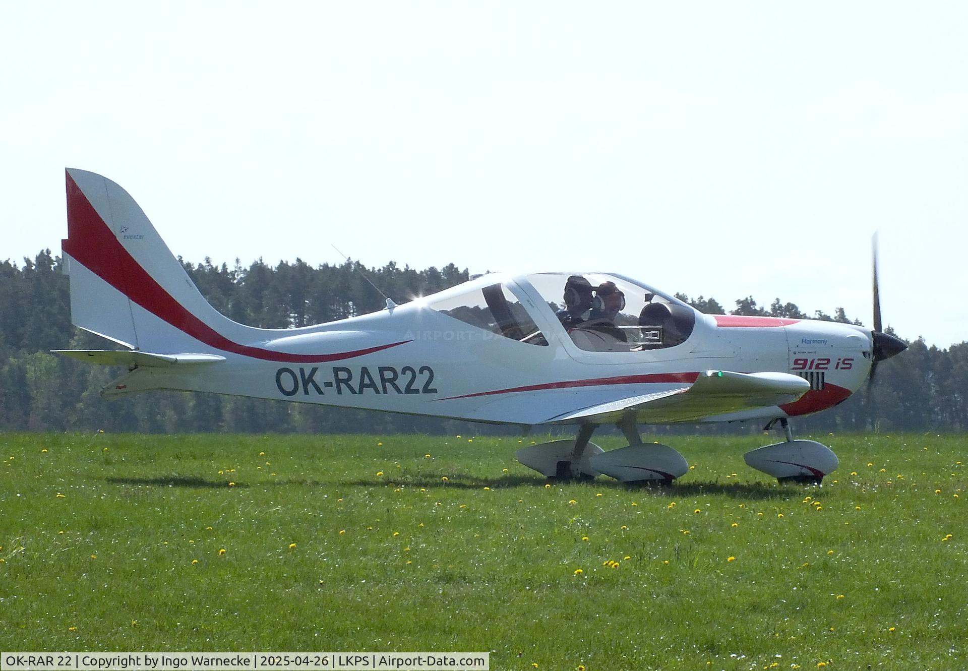 OK-RAR 22, Evektor EV-97 Sportstar C/N not found_OK-RAR 22, Evektor EV-97 Sportstar at the 2025 Plasy Den ve vzduchu airshow