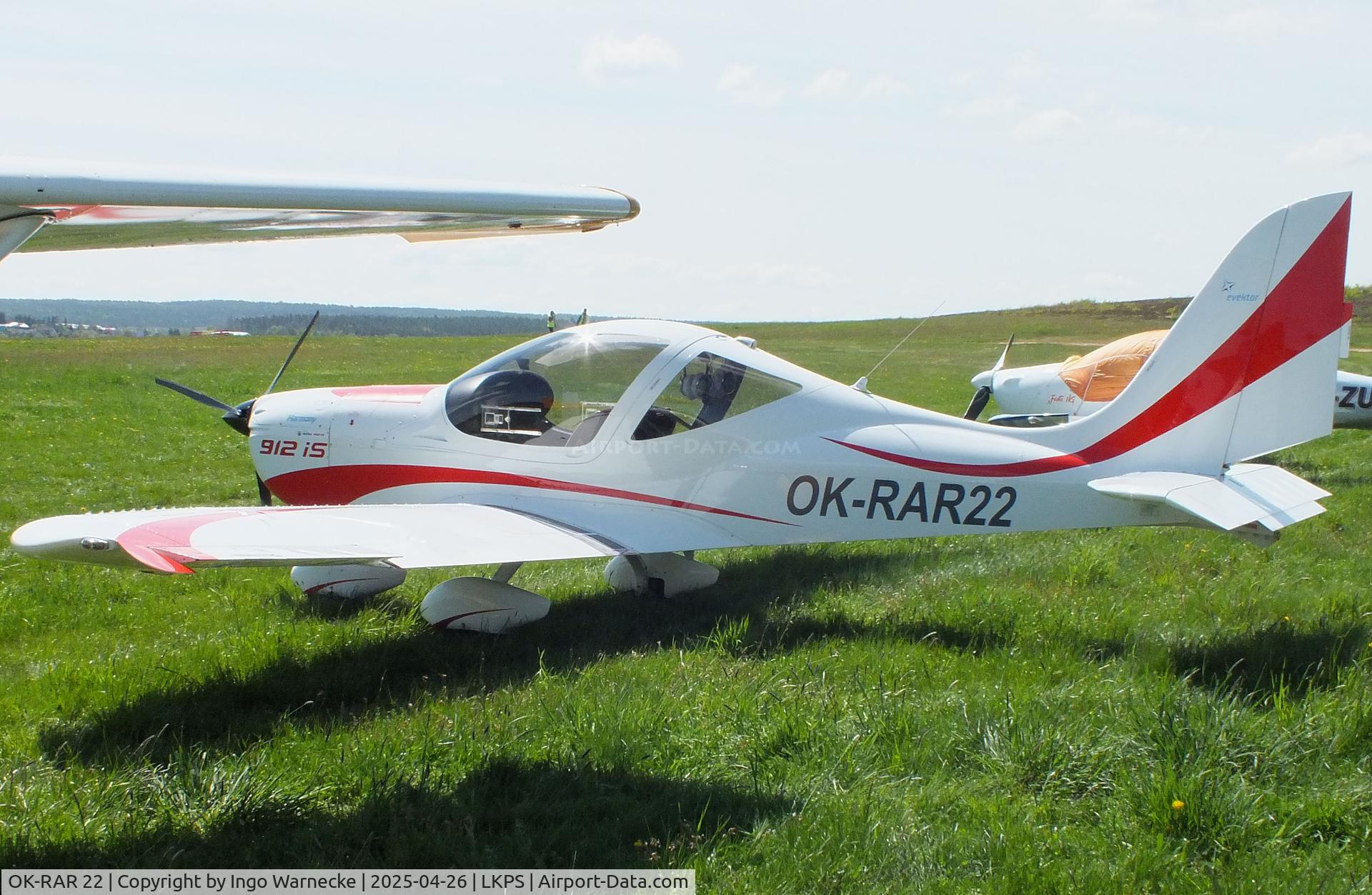 OK-RAR 22, Evektor EV-97 Sportstar C/N not found_OK-RAR 22, Evektor EV-97 Sportstar at the 2025 Plasy Den ve vzduchu airshow