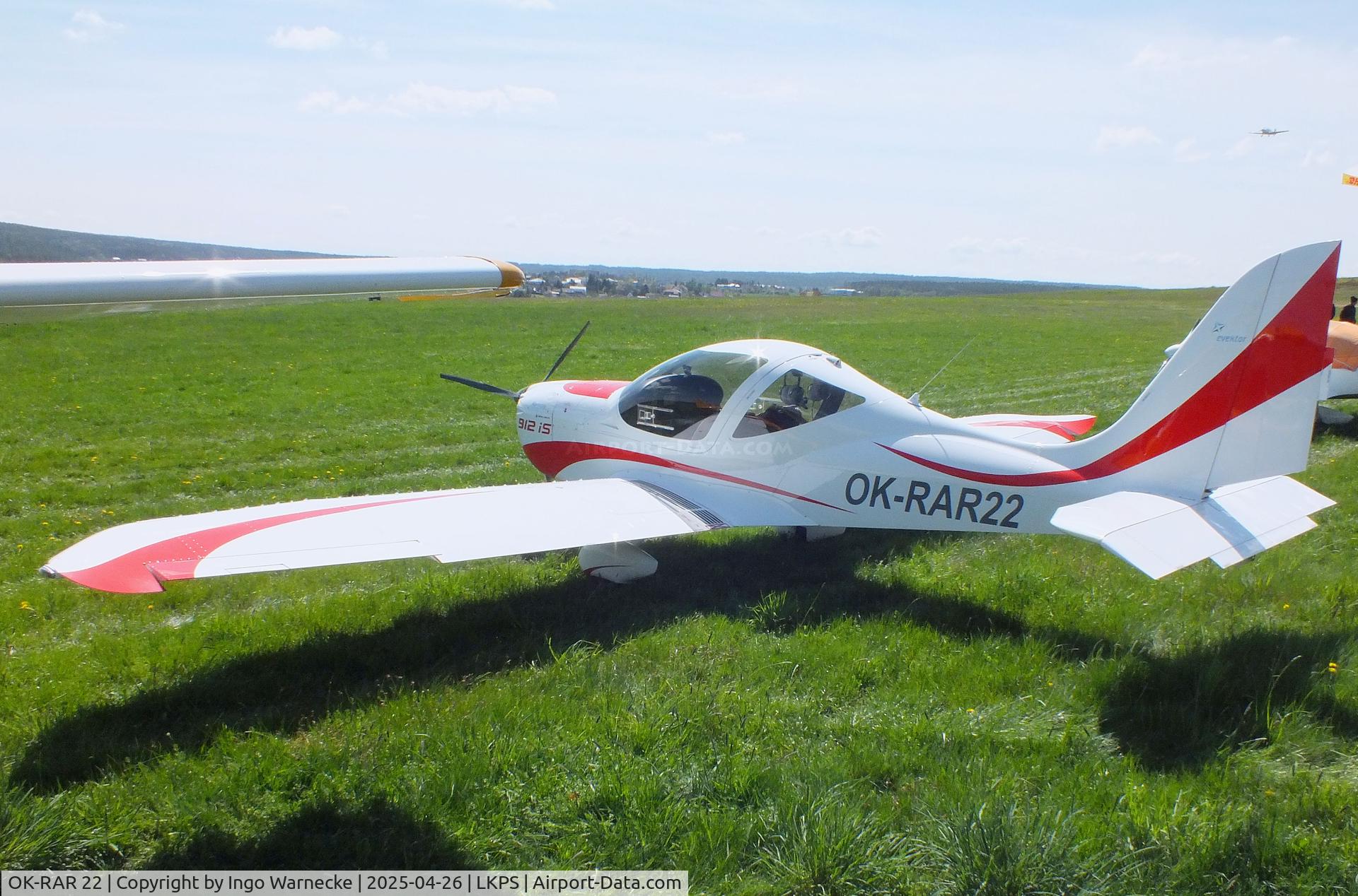 OK-RAR 22, Evektor EV-97 Sportstar C/N not found_OK-RAR 22, Evektor EV-97 Sportstar at the 2025 Plasy Den ve vzduchu airshow