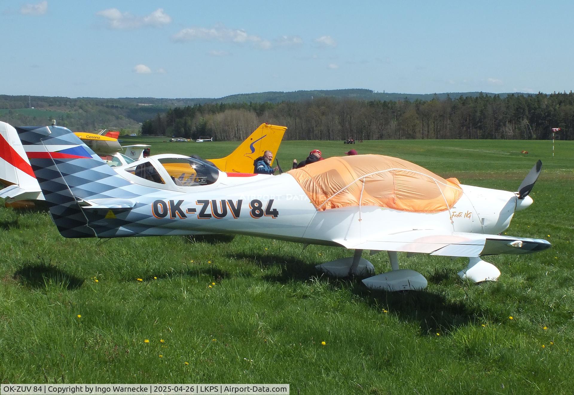 OK-ZUV 84, ATEC 321 Faeta NG C/N FNG181020A, ATEC 321 Faeta NG at the 2025 Plasy Den ve vzduchu airshow
