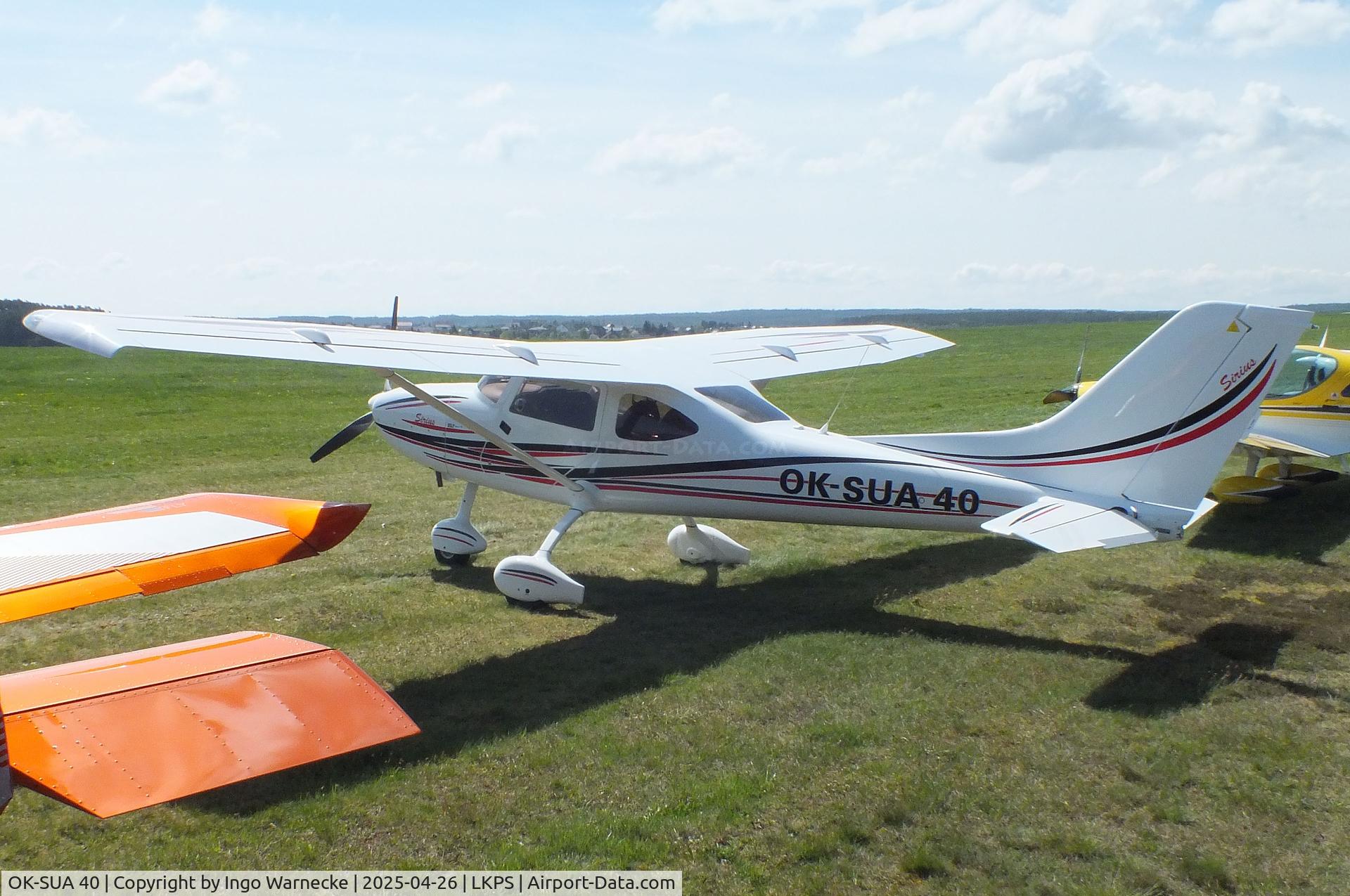 OK-SUA 40, TL Ultralight TL-3000 Sirius C/N not found_OK-SUA 40, TL Ultralight TL-3000 Sirius at the 2025 Plasy Den ve vzduchu airshow