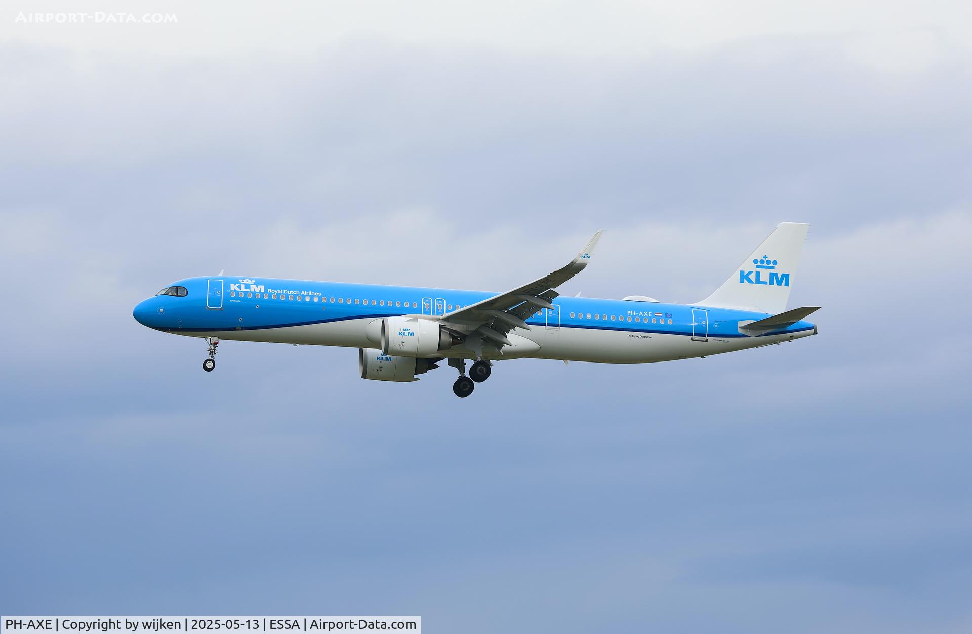 PH-AXE, 2025 Airbus A321-252NX C/N 12473, Rwy 01L
