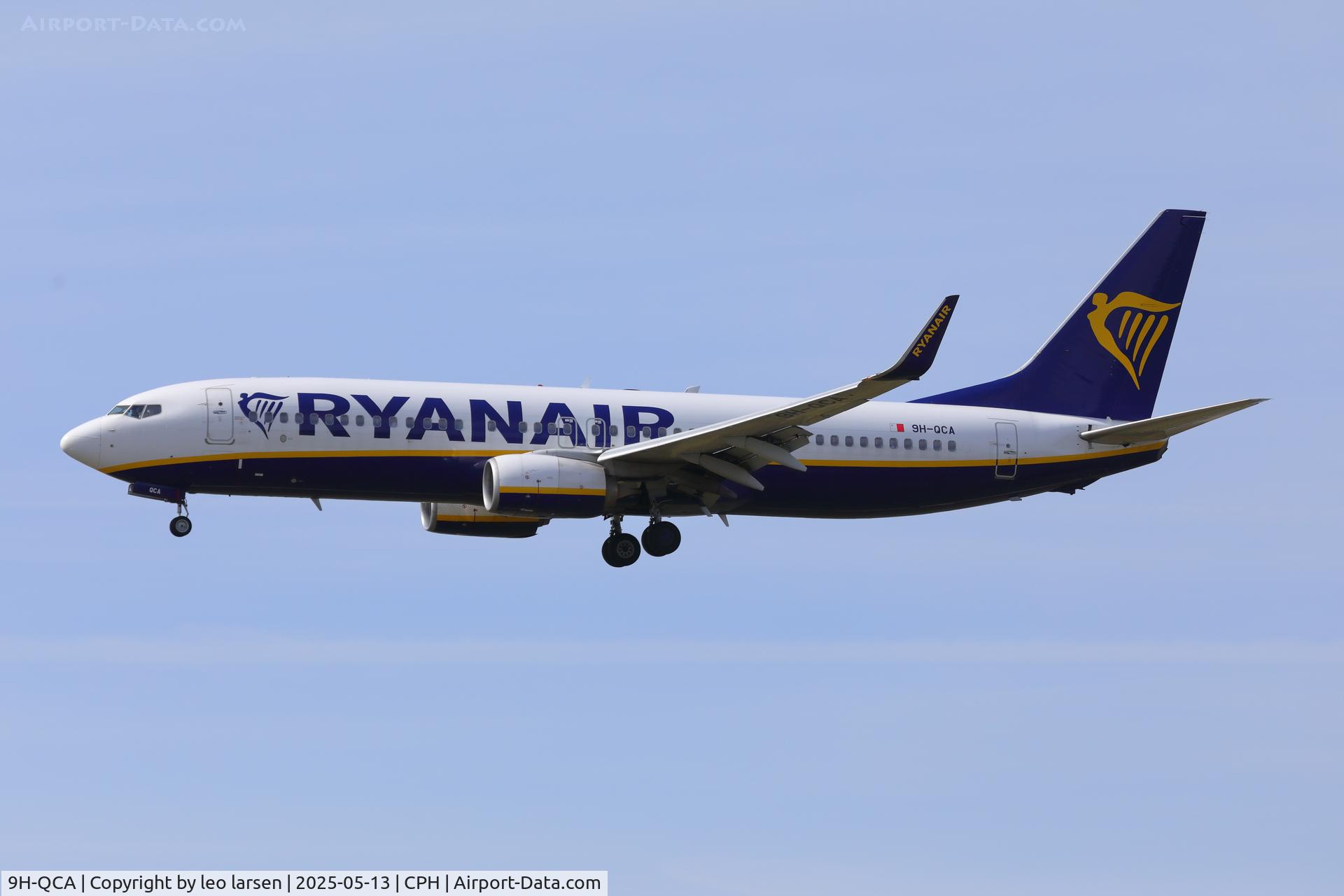 9H-QCA, 2016 Boeing 737-8AS C/N 44724, Copenhagen 13.5.2025