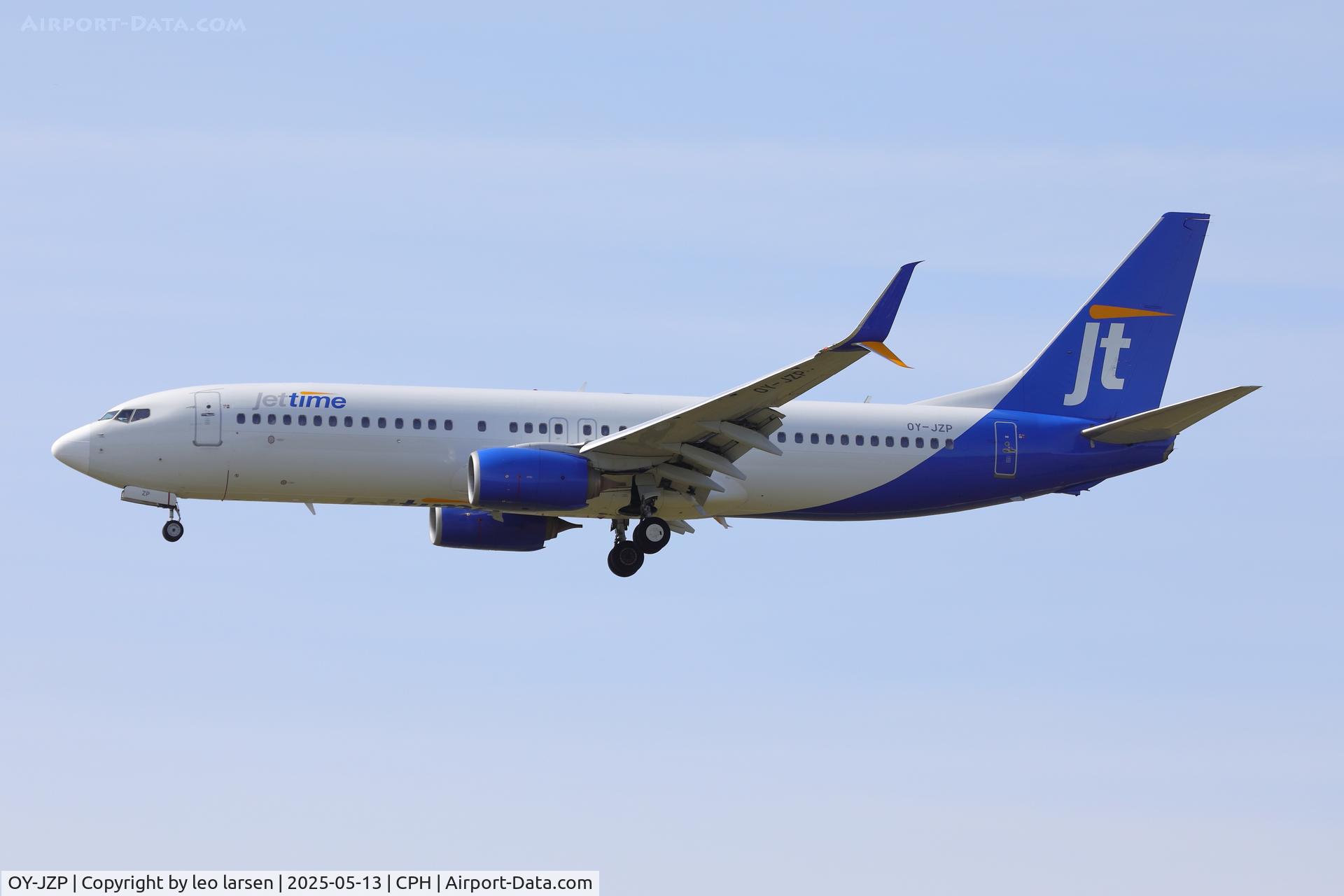 OY-JZP, 2011 Boeing 737-8U3 C/N 38071, Copenhagen 13.5.2025